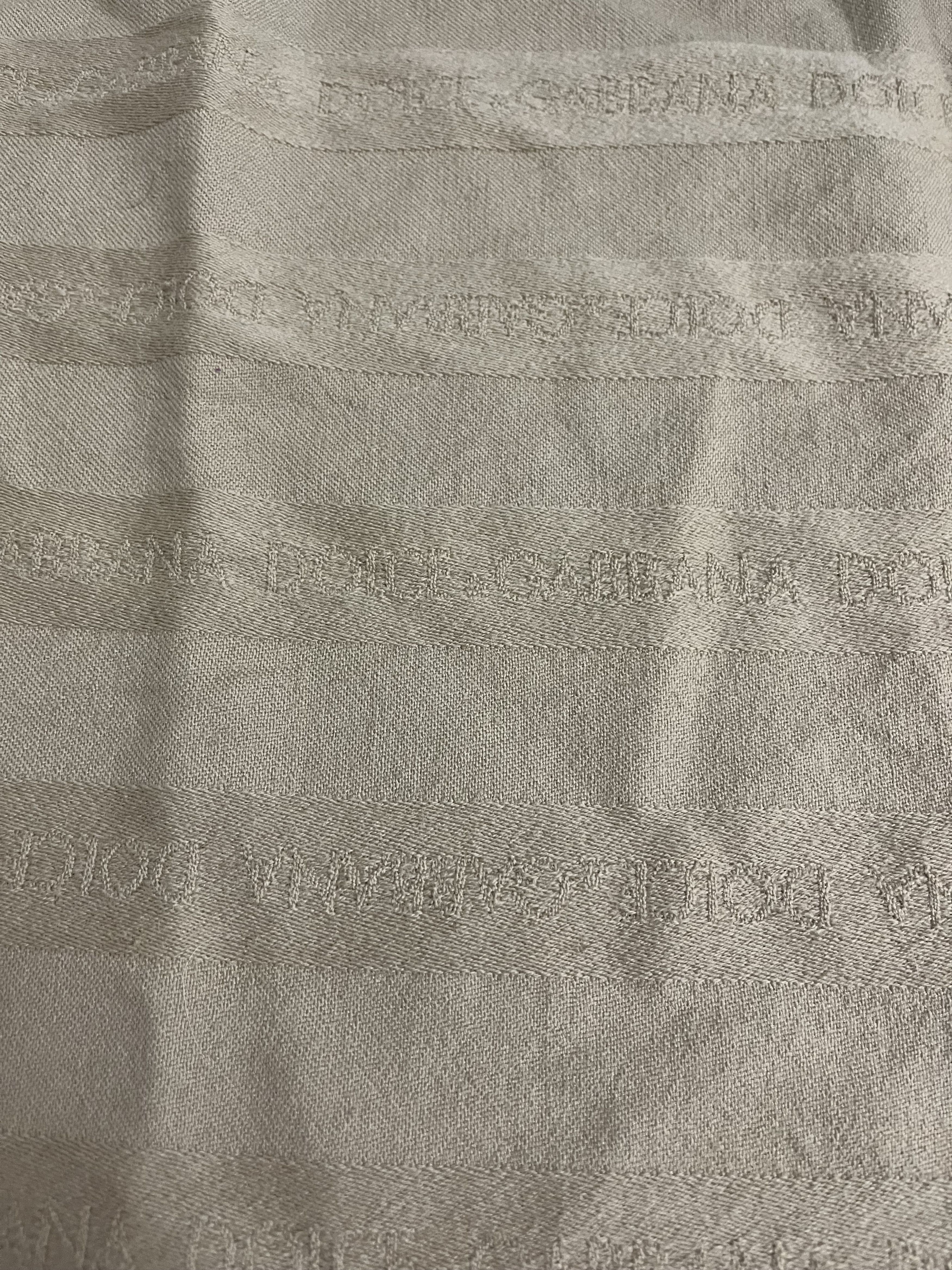 Dolce & Gabbana Dolce Gabbana Wool Scarf Size ONE SIZE - 8 Thumbnail