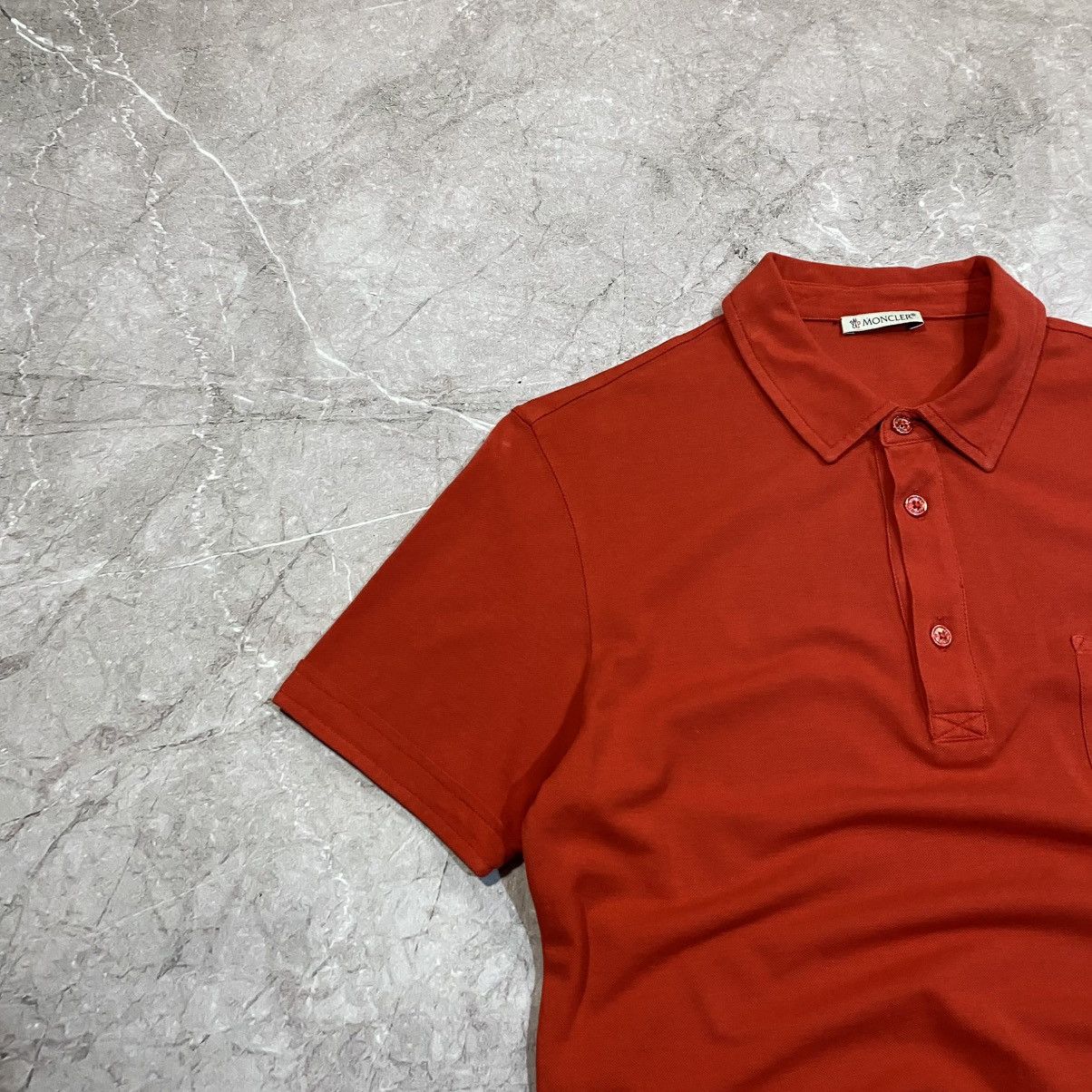 Moncler MONCLER POLO TEE MAGLIA MINI LOGO LUXURY Size US S / EU 44-46 / 1 - 2 Thumbnail