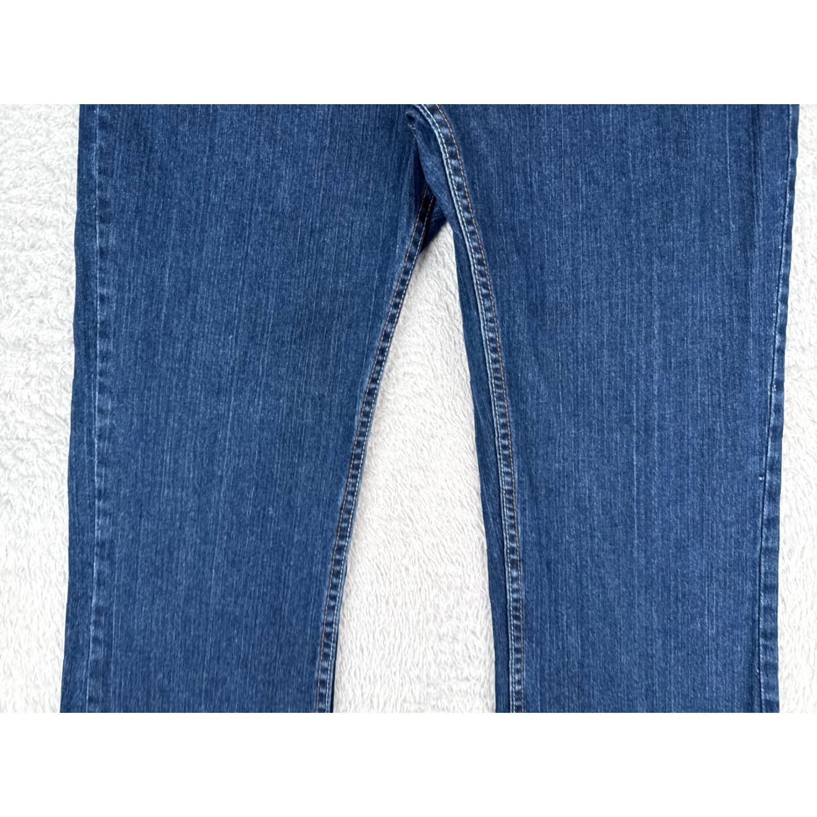 Wrangler Wrangler Jeans Women 14 Blue Bootcut Denim As Real As Cotton Blend Mid 34x28 Size 36" / US 14 / IT 50 - 3 Thumbnail