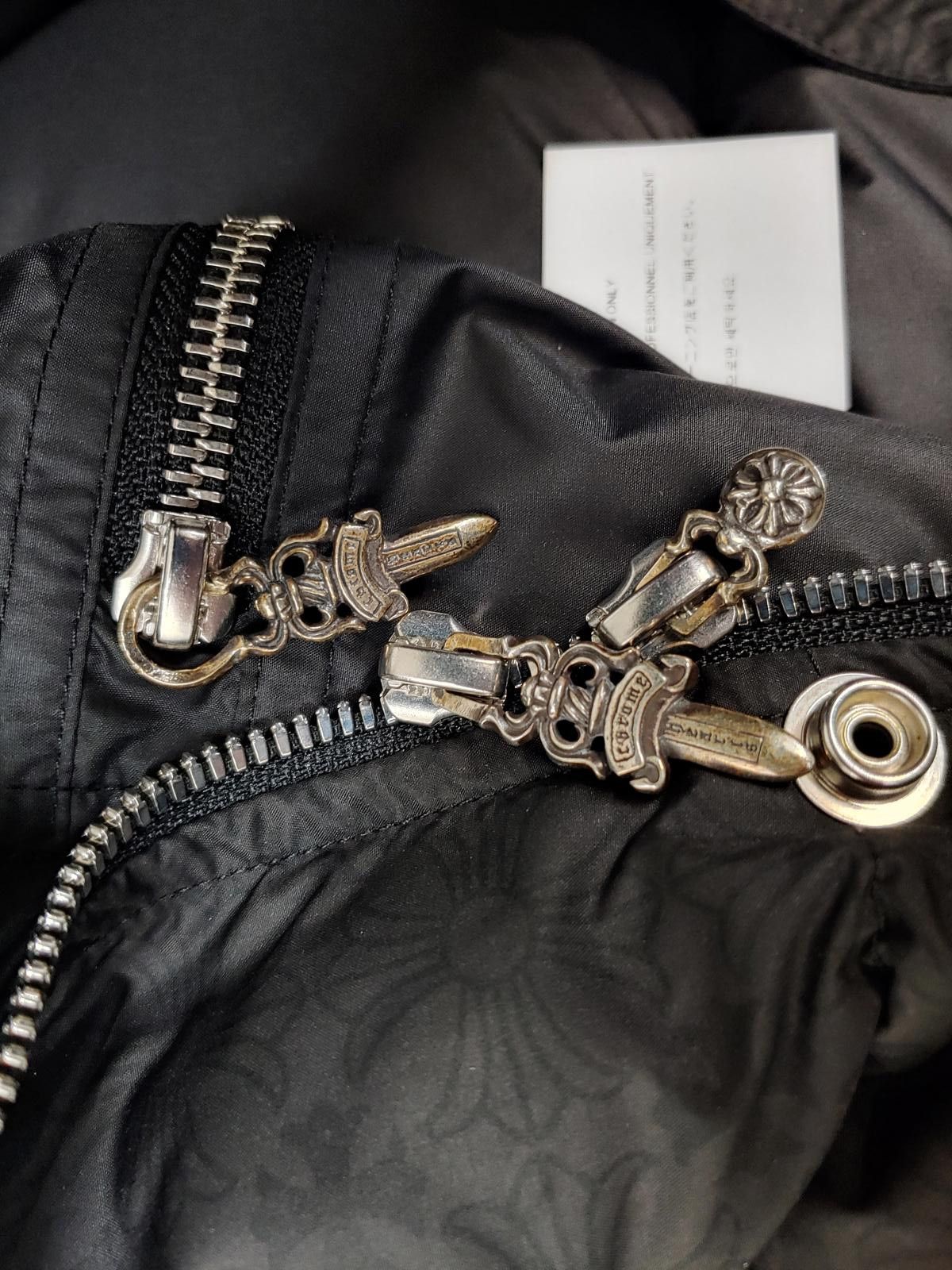 Chrome Hearts Chrome Hearts Plus Pattern Puffer Jacket in Black Size US XL / EU 56 / 4 - 7 Thumbnail