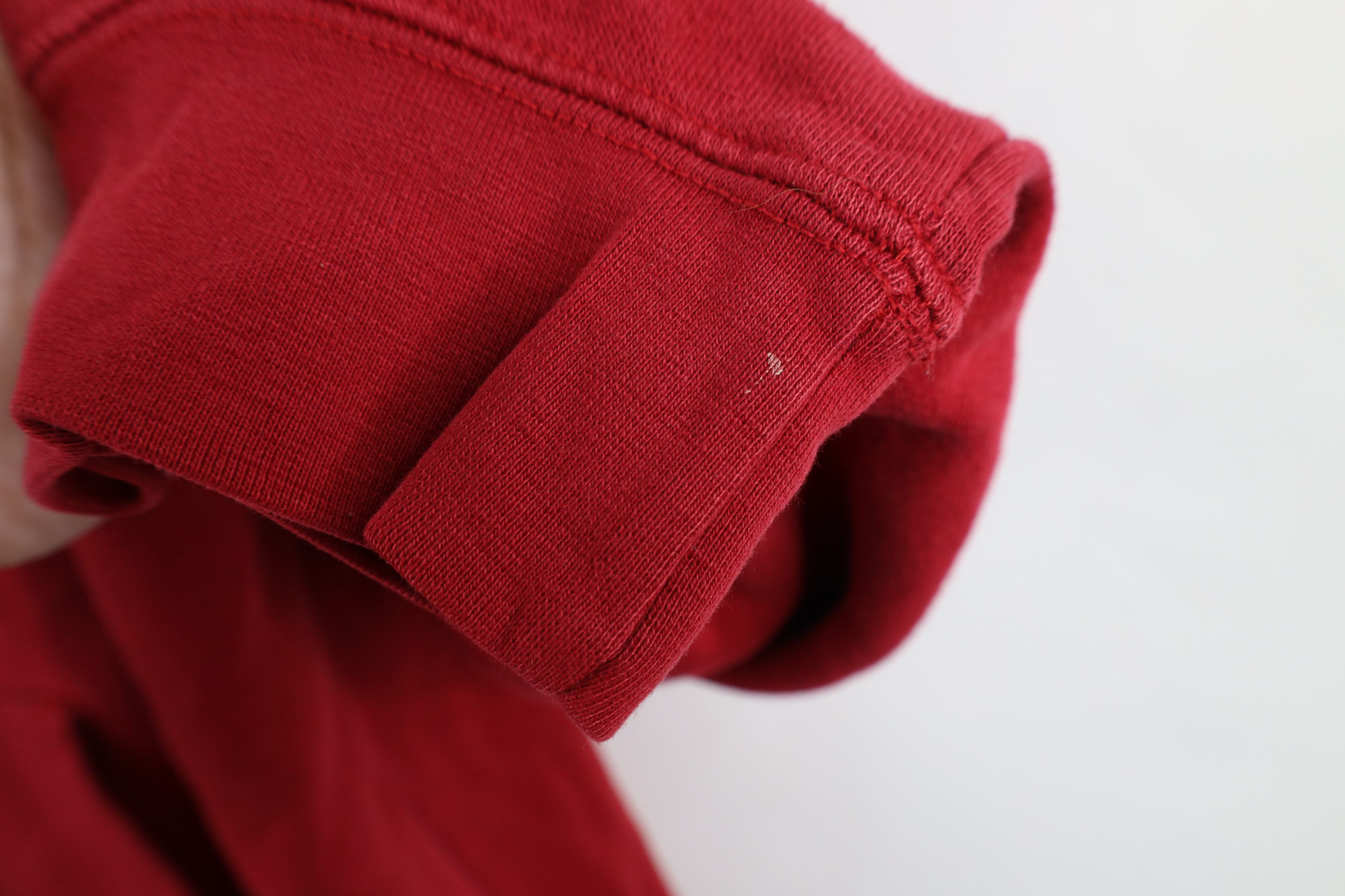 Vintage Vintage 90s Out University of Alabama Hoodie Sweatshirt Red Size US XL / EU 56 / 4 - 11 Thumbnail
