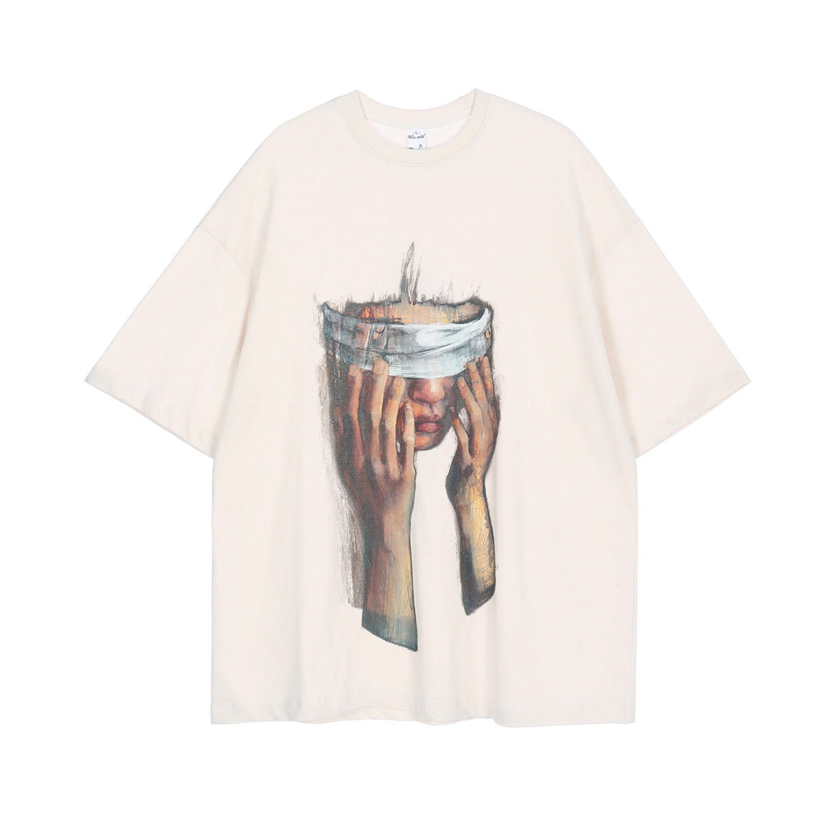 Other FACE Graphic Oversized T-Shirt, Streetwear Tee Size US M / EU 48-50 / 2 - 4 Thumbnail