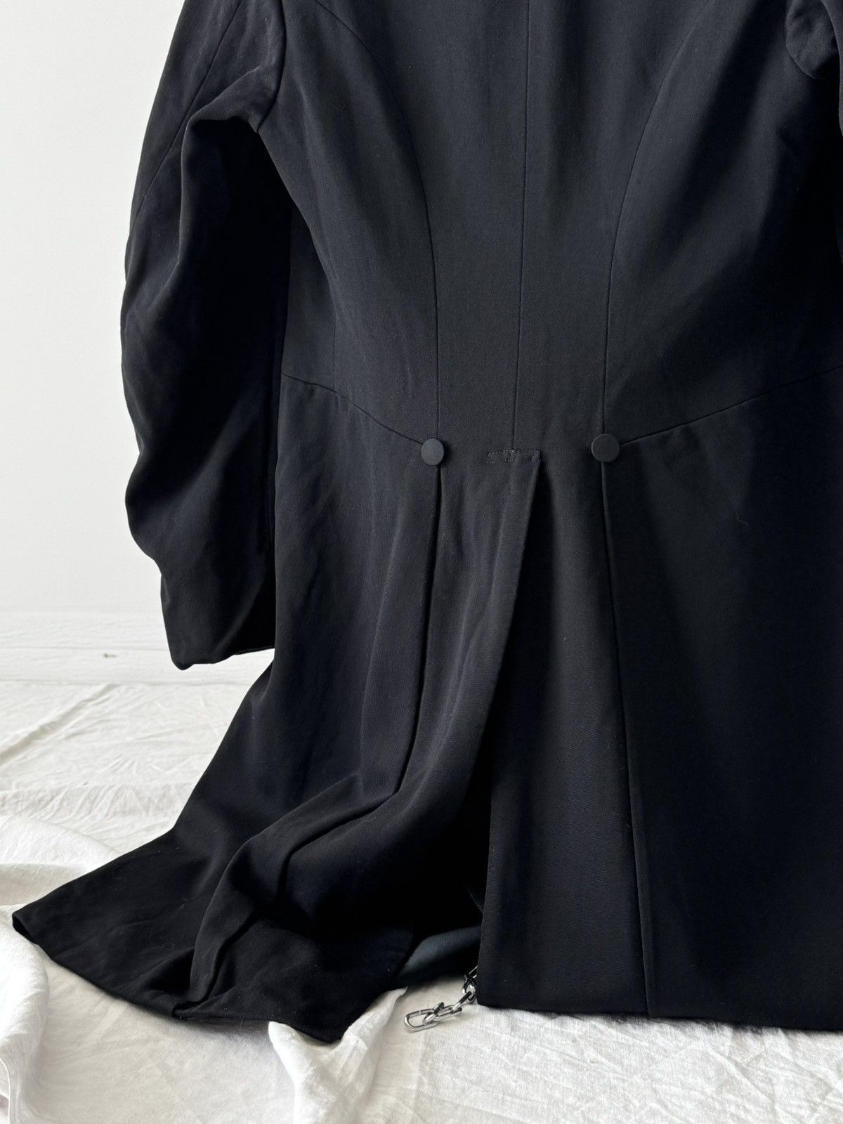 Japanese Brand Early 20th Century Edwardian Era European Wool Frock Coat Size US M / EU 48-50 / 2 - 6 Thumbnail