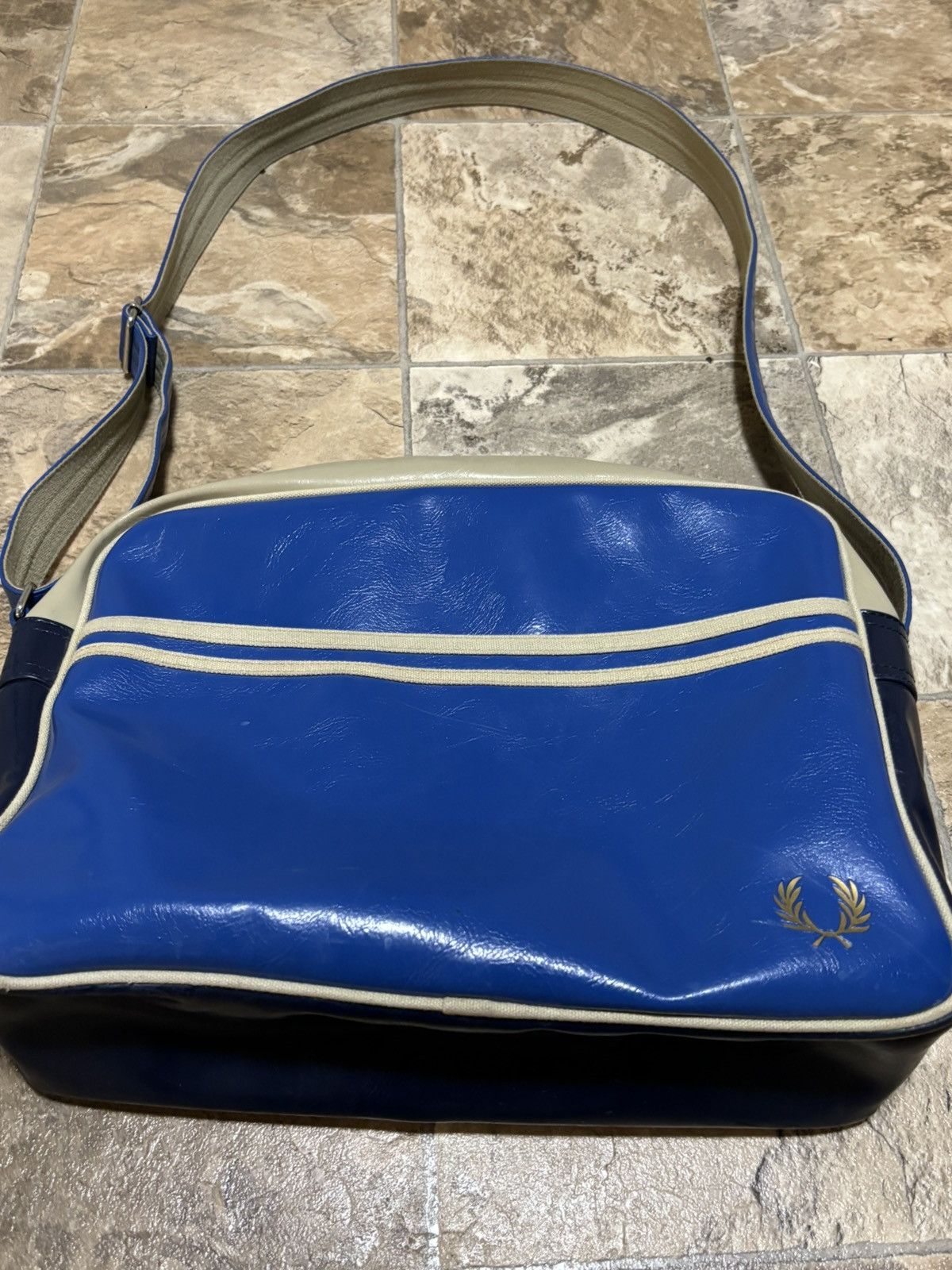 Fred Perry Vintage 1990’s Fred Perry Side Body Bag Size ONE SIZE - 3 Thumbnail