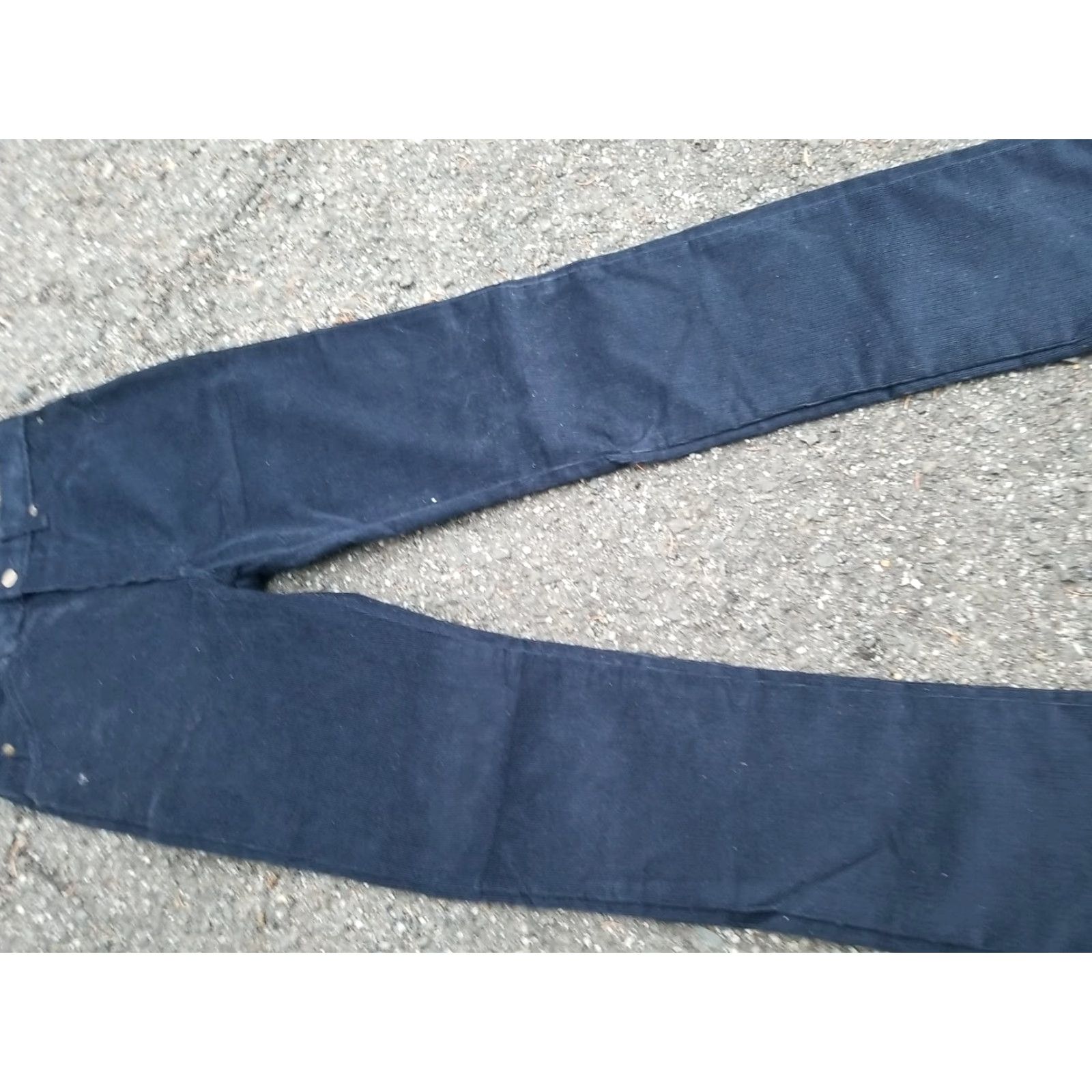 Lee VINTAGE Lee Ultra Cord Navy Corduroy Pants Trim Fit Straight 30x32 Mens Size US 30 / EU 46 - 3 Thumbnail