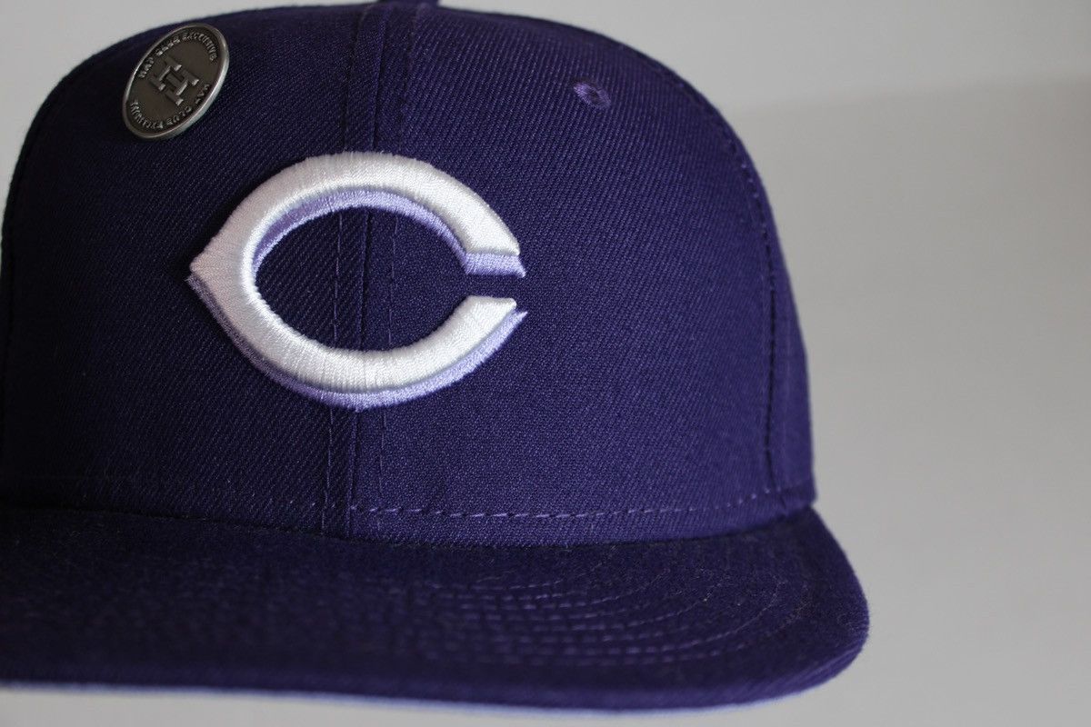 New Era Hat Club Lavender Pack Cincinnati Reds Hat Size ONE SIZE - 4 Thumbnail