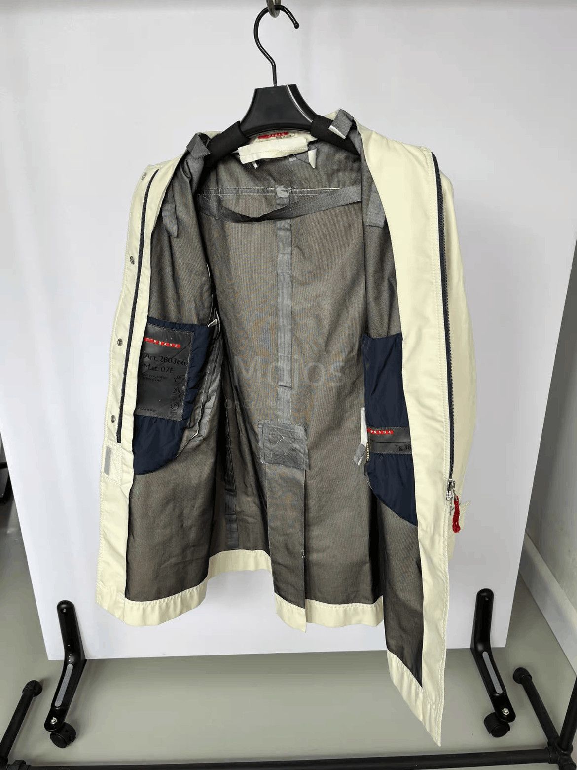 Prada Sz 38 Prada Sports Gore Tex Trench Jacket-2508 Size US XS / EU 42 / 0 - 4 Thumbnail