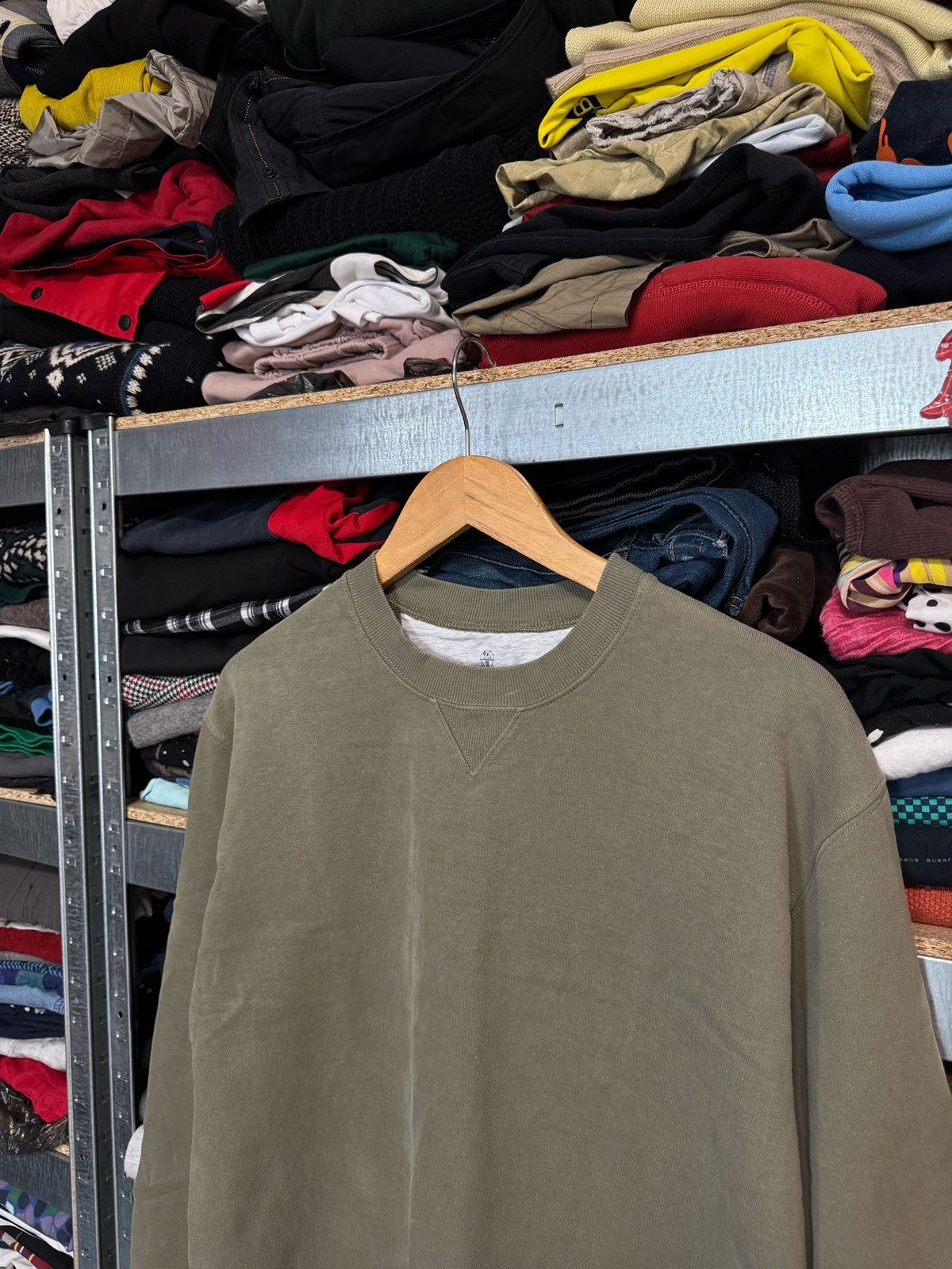 Brunello Cucinelli Brunello Cucinelli Sweatshirt Sz M Crewneck Pullover Sweater Size US M / EU 48-50 / 2 - 3 Thumbnail