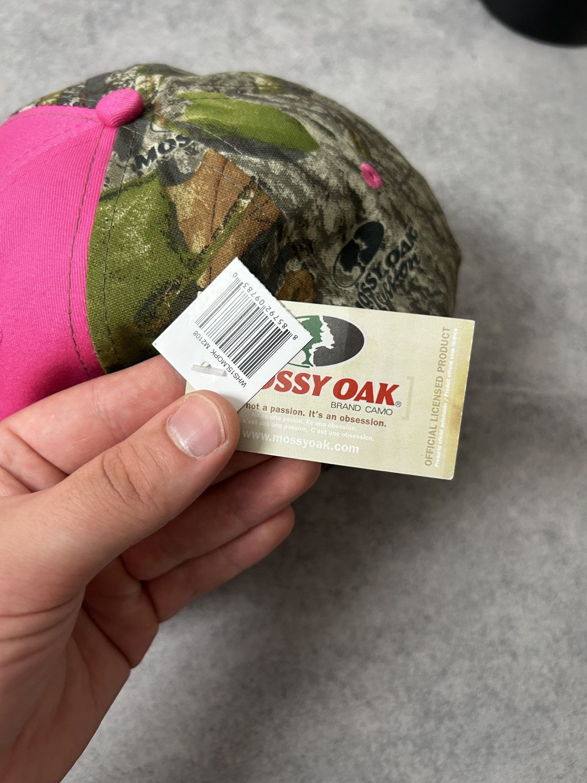 Mossy Oaks Mossy Oaks Y2k pink camo girls cap Size ONE SIZE - 4 Thumbnail