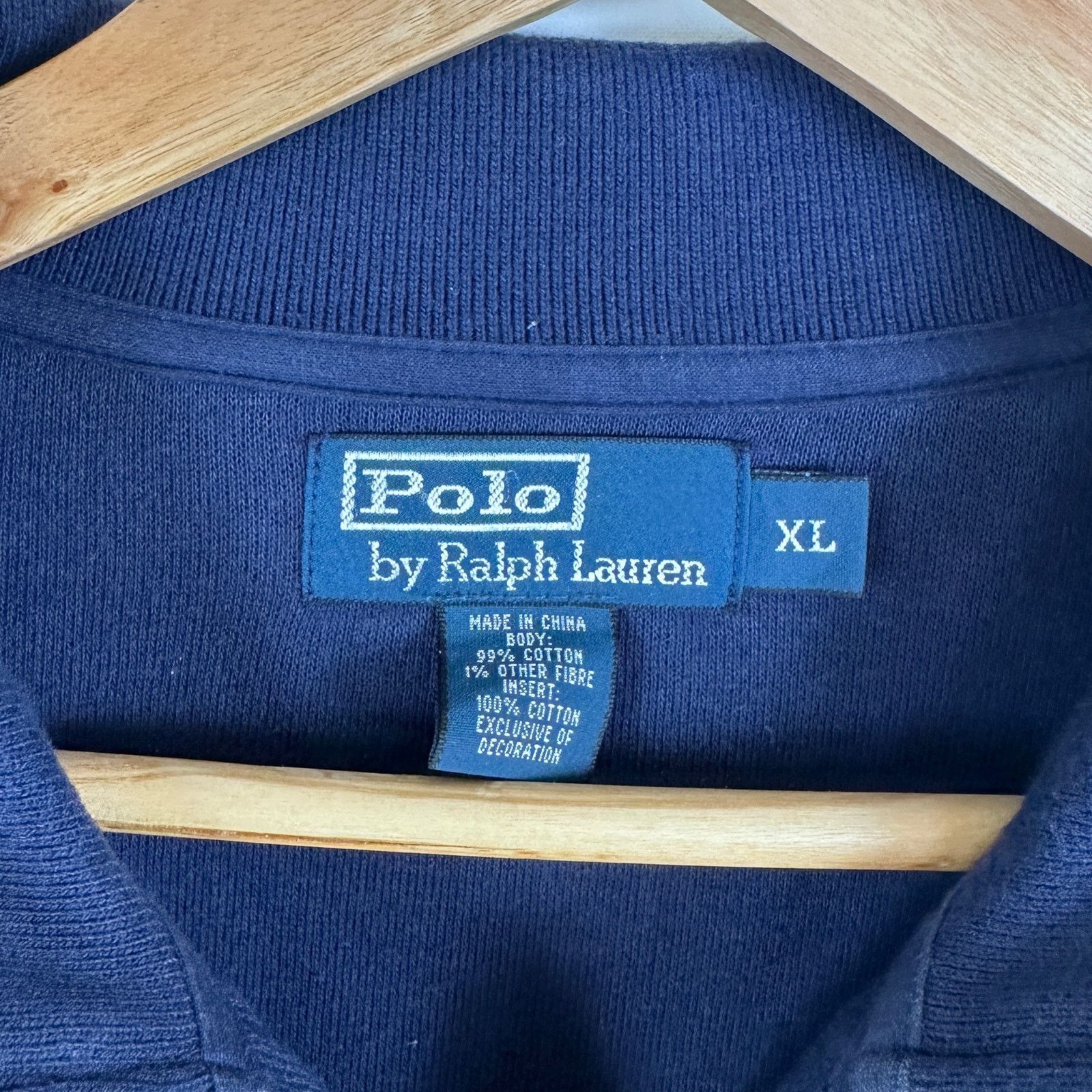 Polo Ralph Lauren Polo Blue Track Jacket Zip-Up Size US XL / EU 56 / 4 - 6 Thumbnail