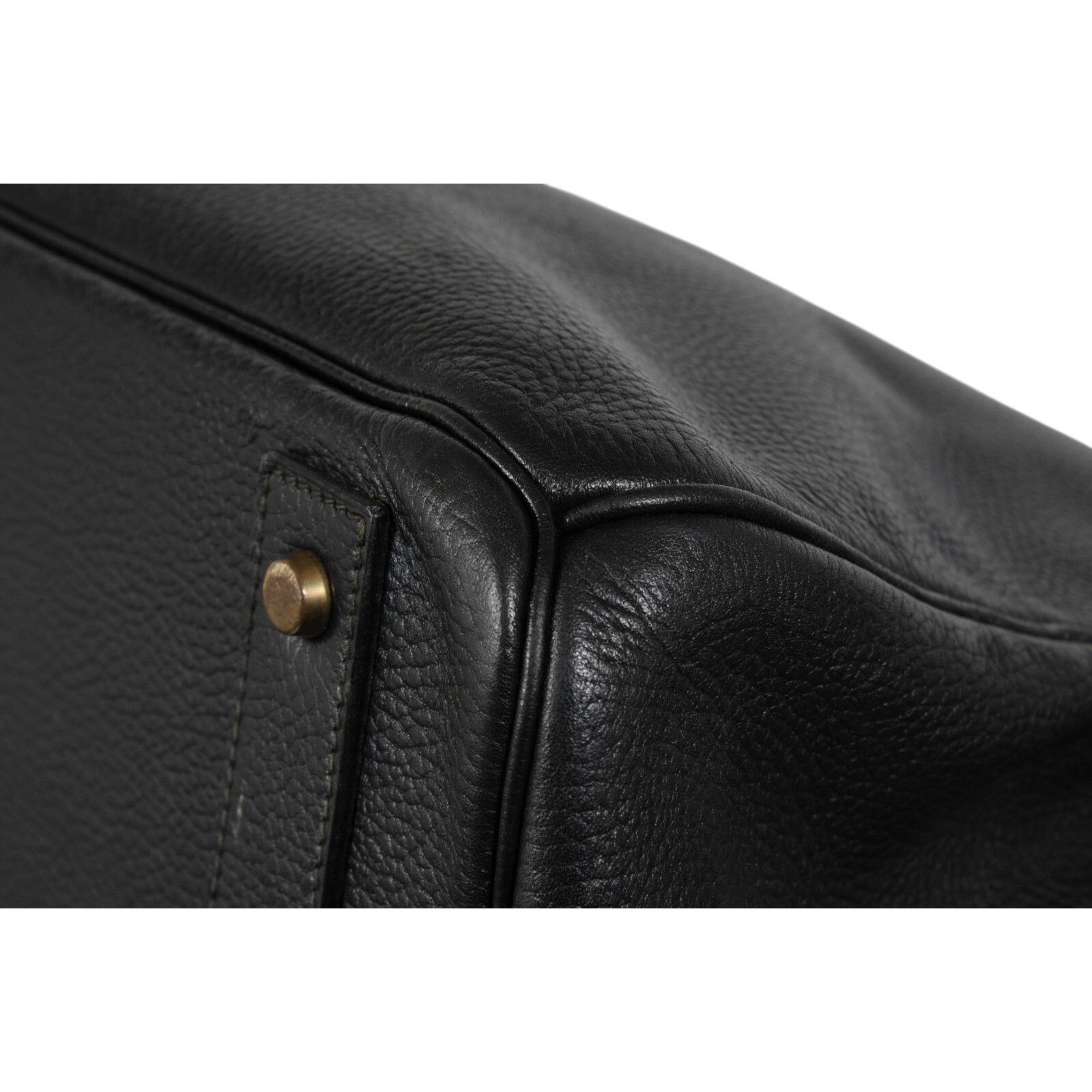 Hermes Haut à Courroies Hac 60 Black Ardennes Gold Carry On Bag Size ONE SIZE - 18 Thumbnail