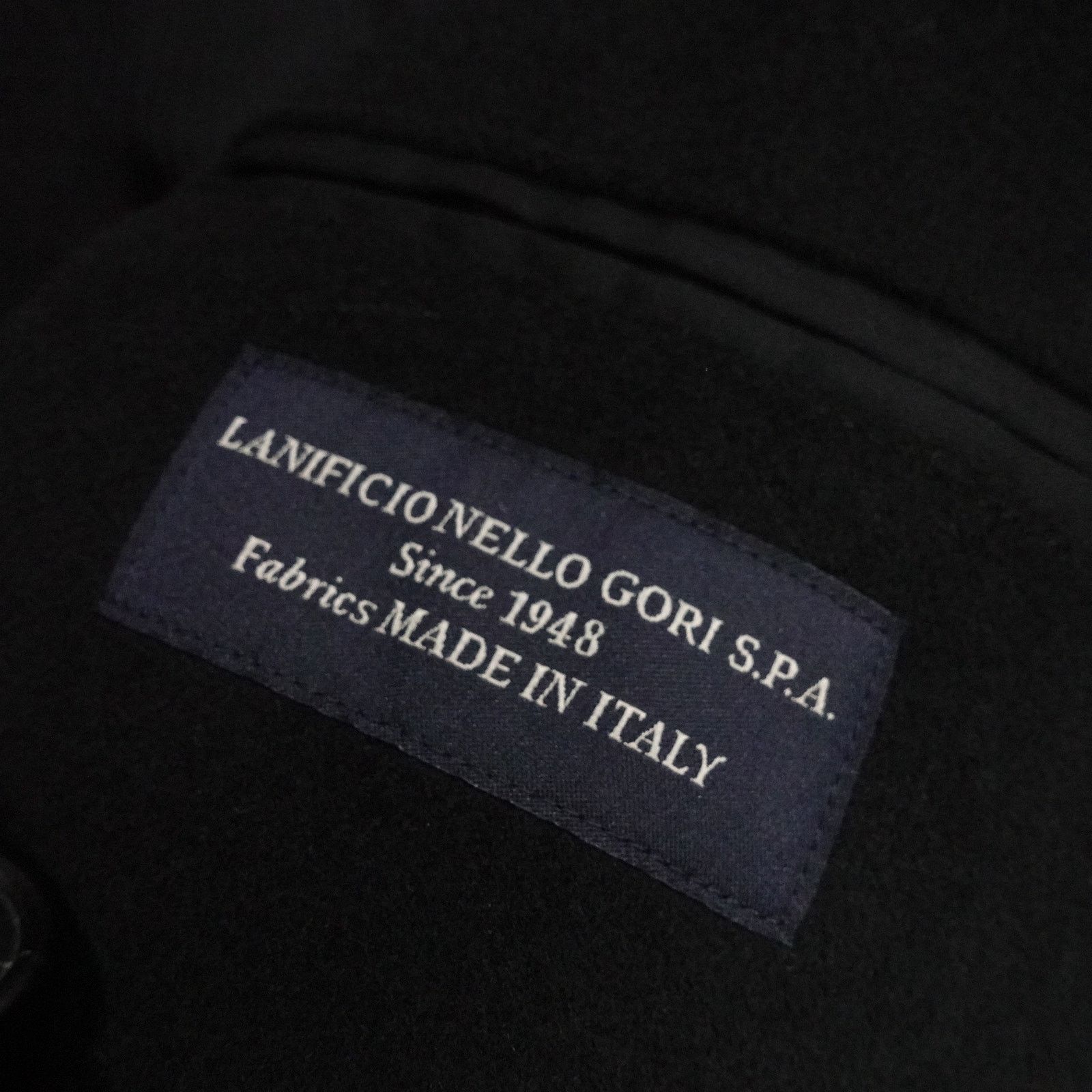 Quince Quince Italian Wool Men’s Medium Black Peacoat Size US M / EU 48-50 / 2 - 11 Thumbnail