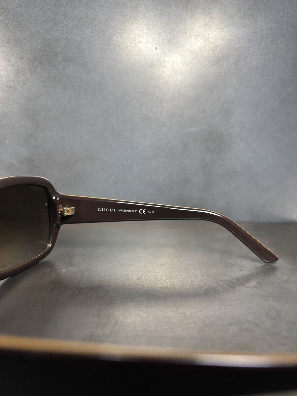 Gucci Gucci Sunglasses Overiszed Rectangular Italy GG 3159/S Size ONE SIZE - 12 Thumbnail