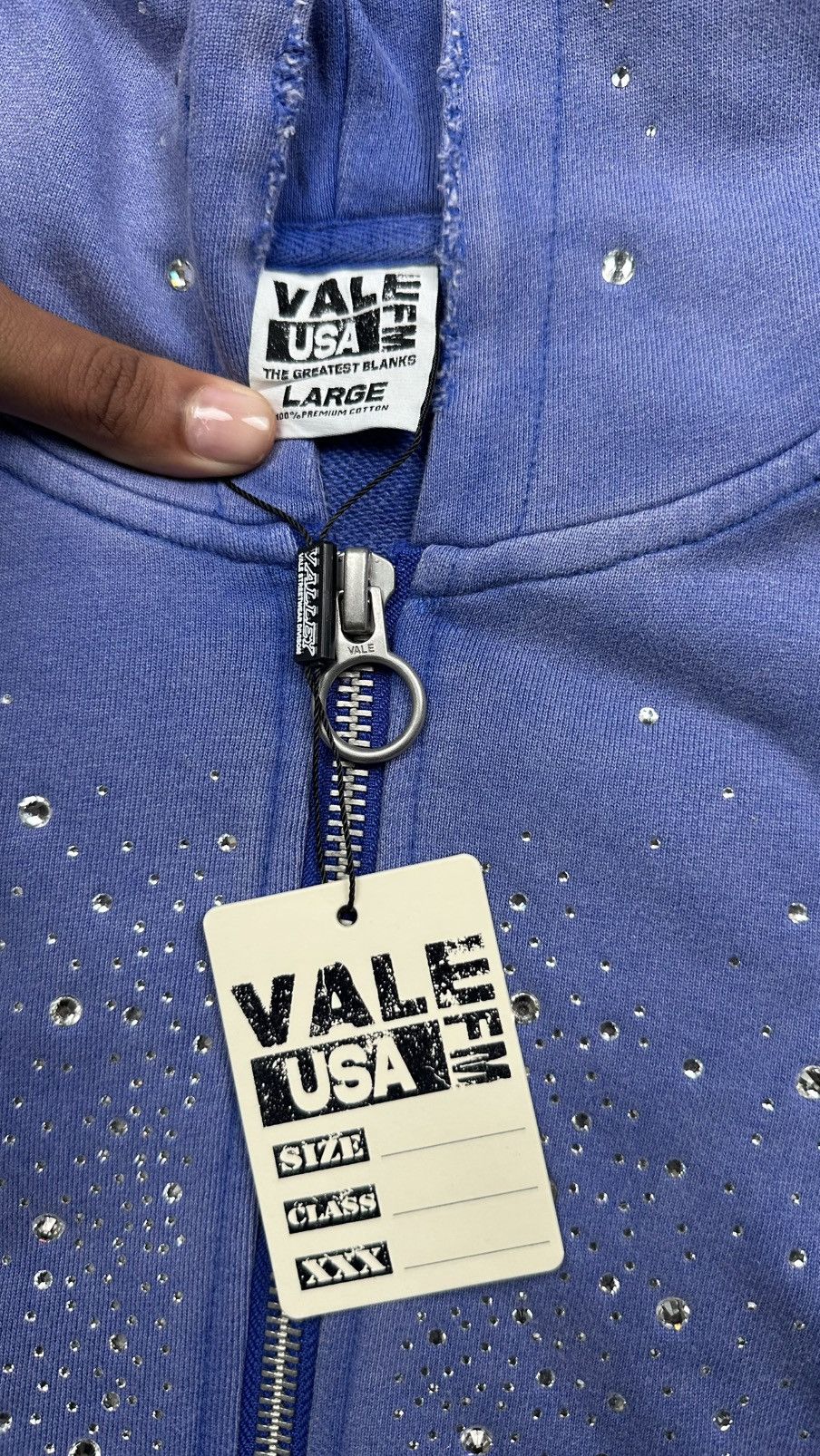 Vale Vale Forever Sea Cluster Zip Up - LARGE Size US L / EU 52-54 / 3 - 2 Thumbnail