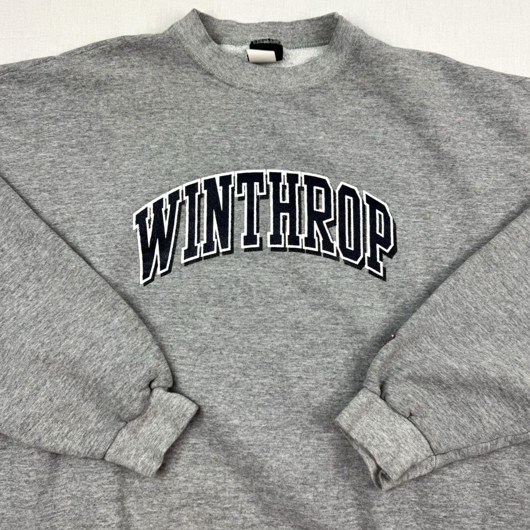 Vintage VINTAGE MV Sport Sweatshirt Adult XL College Sports 90s Crewneck USA Gray Cotton Polyester Mens Size US XL / EU 56 / 4 - 2 Thumbnail