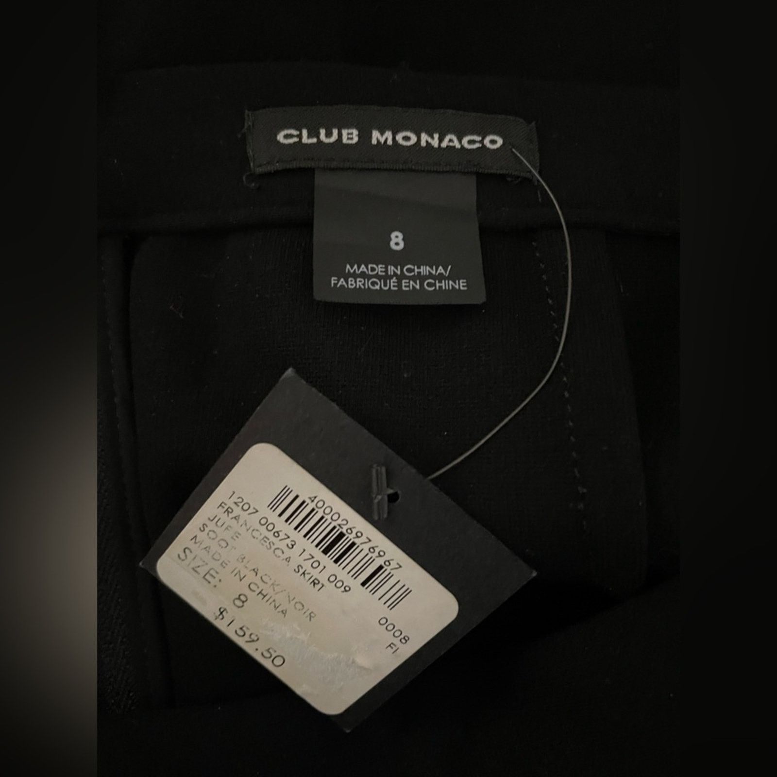 Club Monaco Club Monaco Python Francesca Black Skirt in Size 8 Size 30" / US 8 / IT 44 - 5 Thumbnail