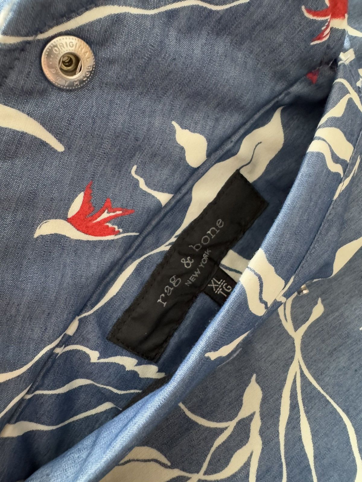 Rag & Bone 🔥🔥 1000$ Rag & Bone Reversible Manston Cotton Bomber Size US XL / EU 56 / 4 - 10 Thumbnail