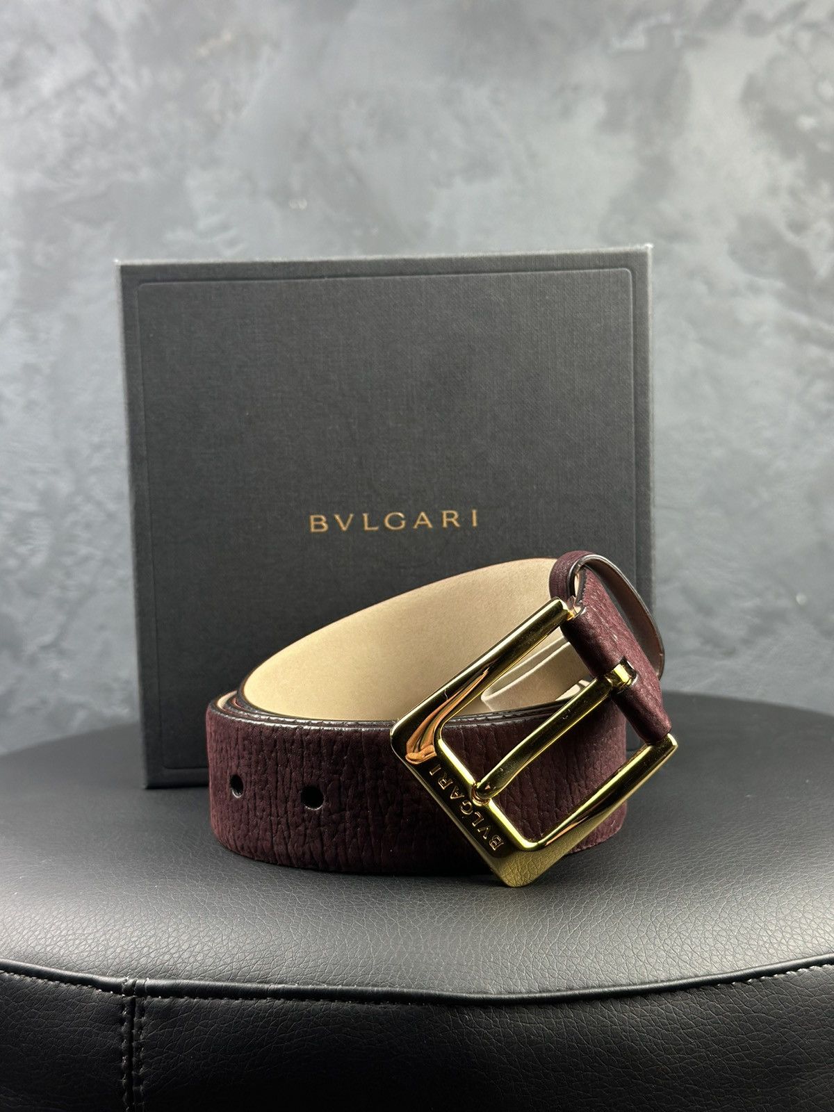 Bvlgari BVLGARI Leather Belts Italy Designer Luxury New Size ONE SIZE - 3 Thumbnail