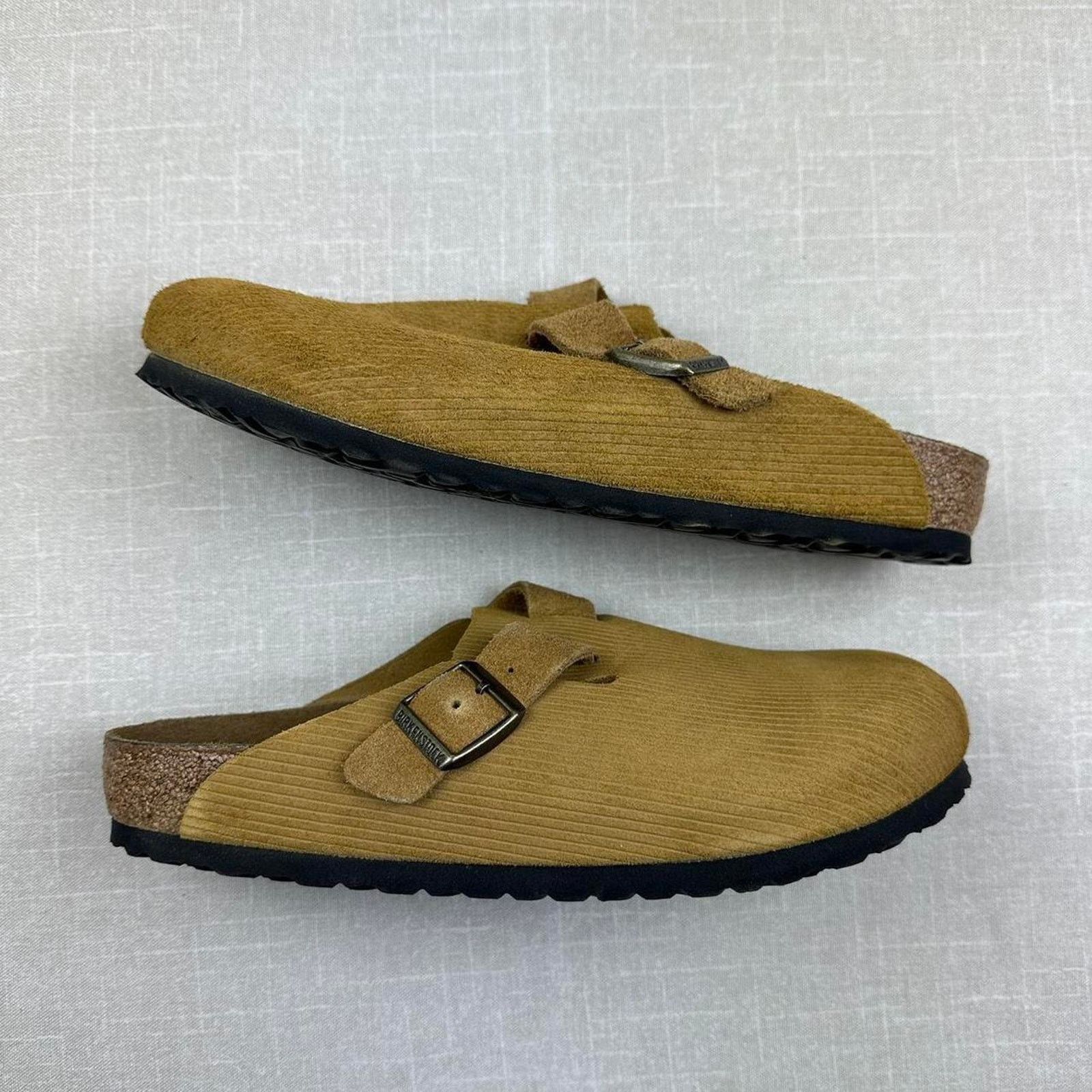 Birkenstock Birkenstock Boston "Brown Corduroy" Men 13 Size US 13 / EU 46 - 2 Thumbnail