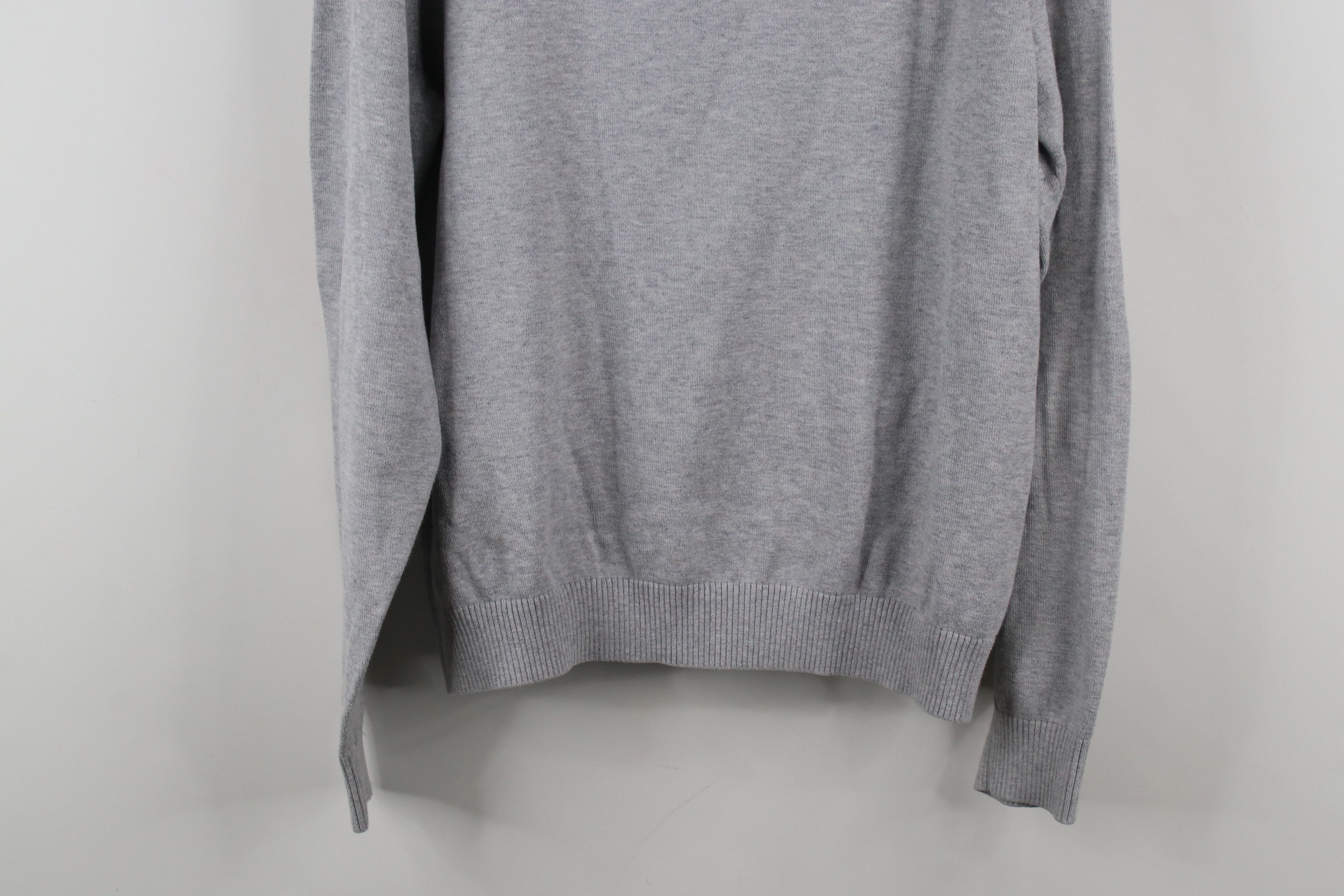 Vineyard Vines × Vintage Vineyard Vines Cotton Knit Half Zip Pullover Sweater Gray Size US M / EU 48-50 / 2 - 13 Thumbnail