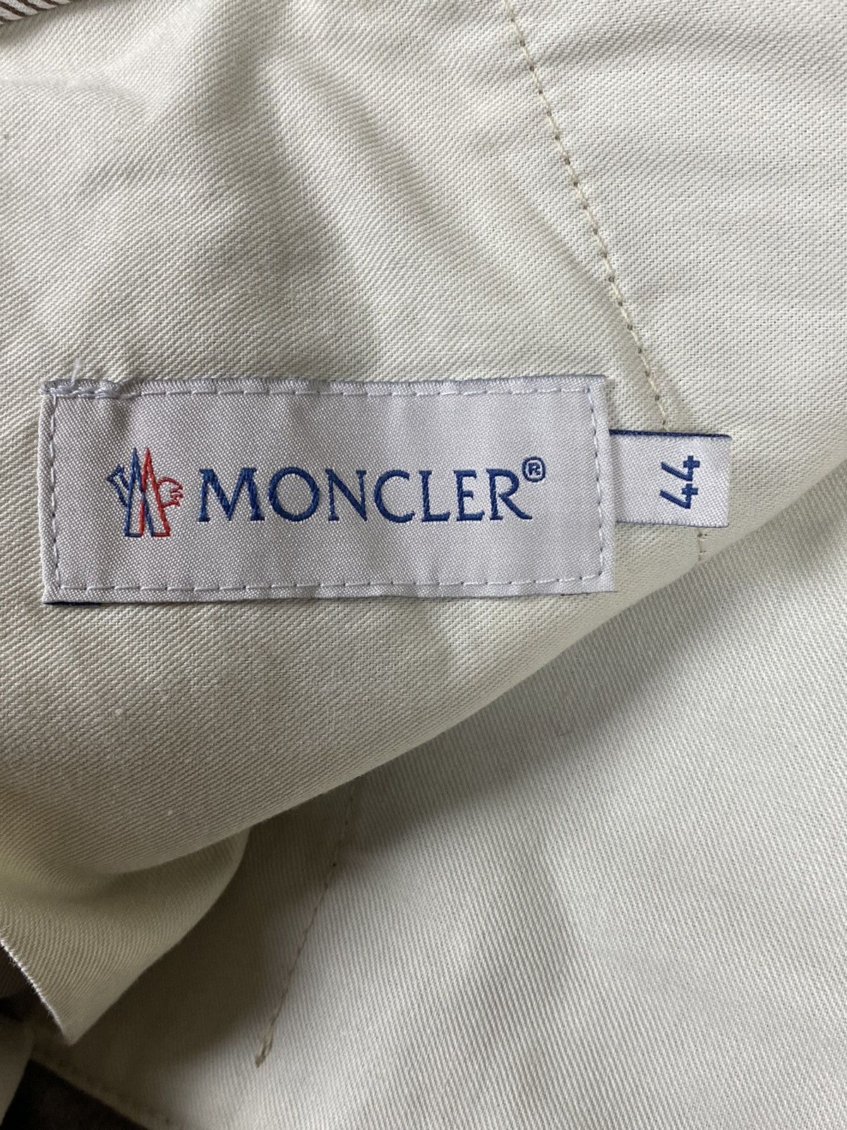 Moncler × Vintage Vintage Moncler Luxury Designer Wool Chino Pants Size 26" / US 2 / IT 38 - 11 Thumbnail