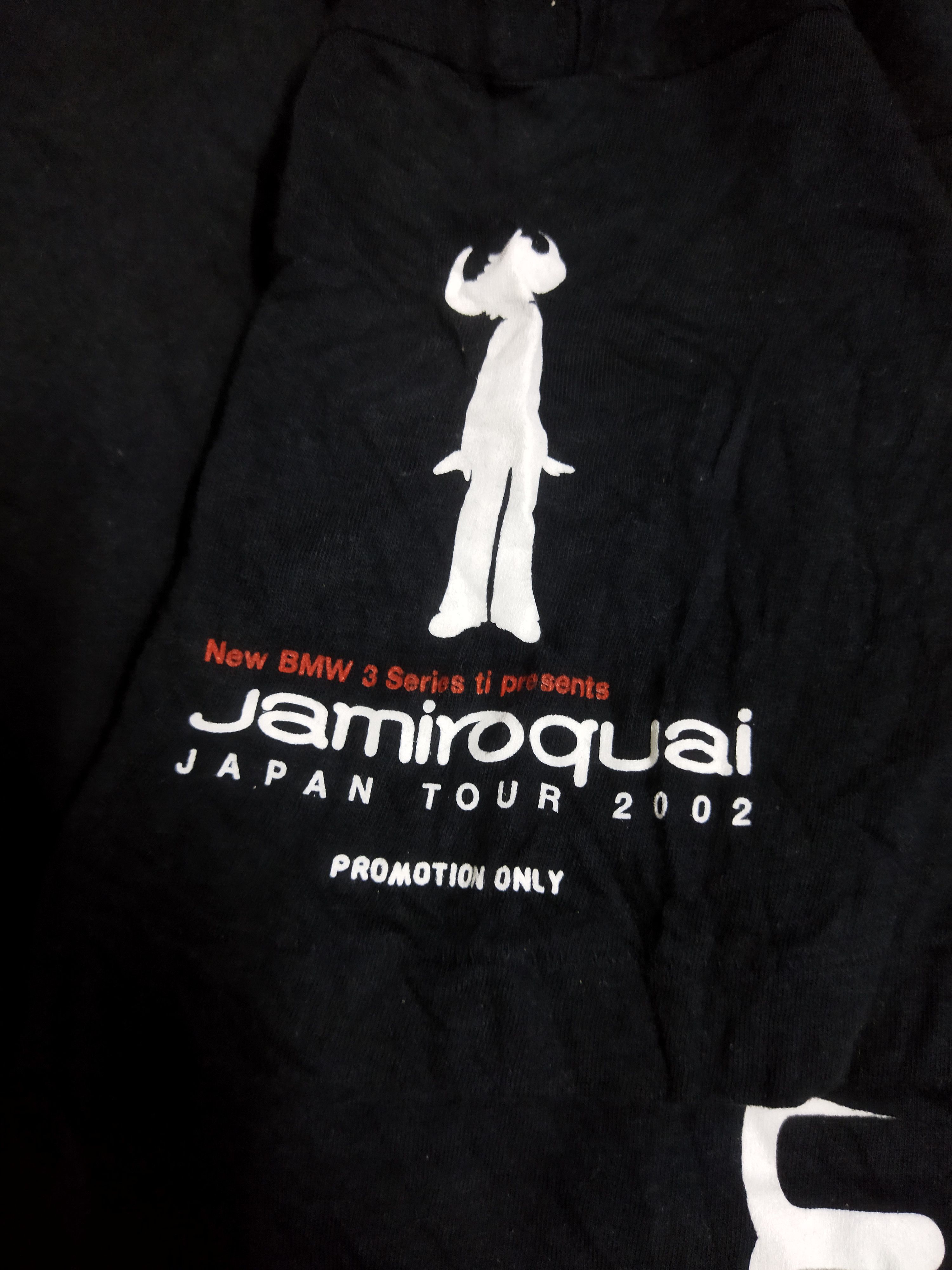 Band Tees Vintage 2002 Jamiroquai Japan Tour Promo Tee Size US L / EU 52-54 / 3 - 4 Thumbnail