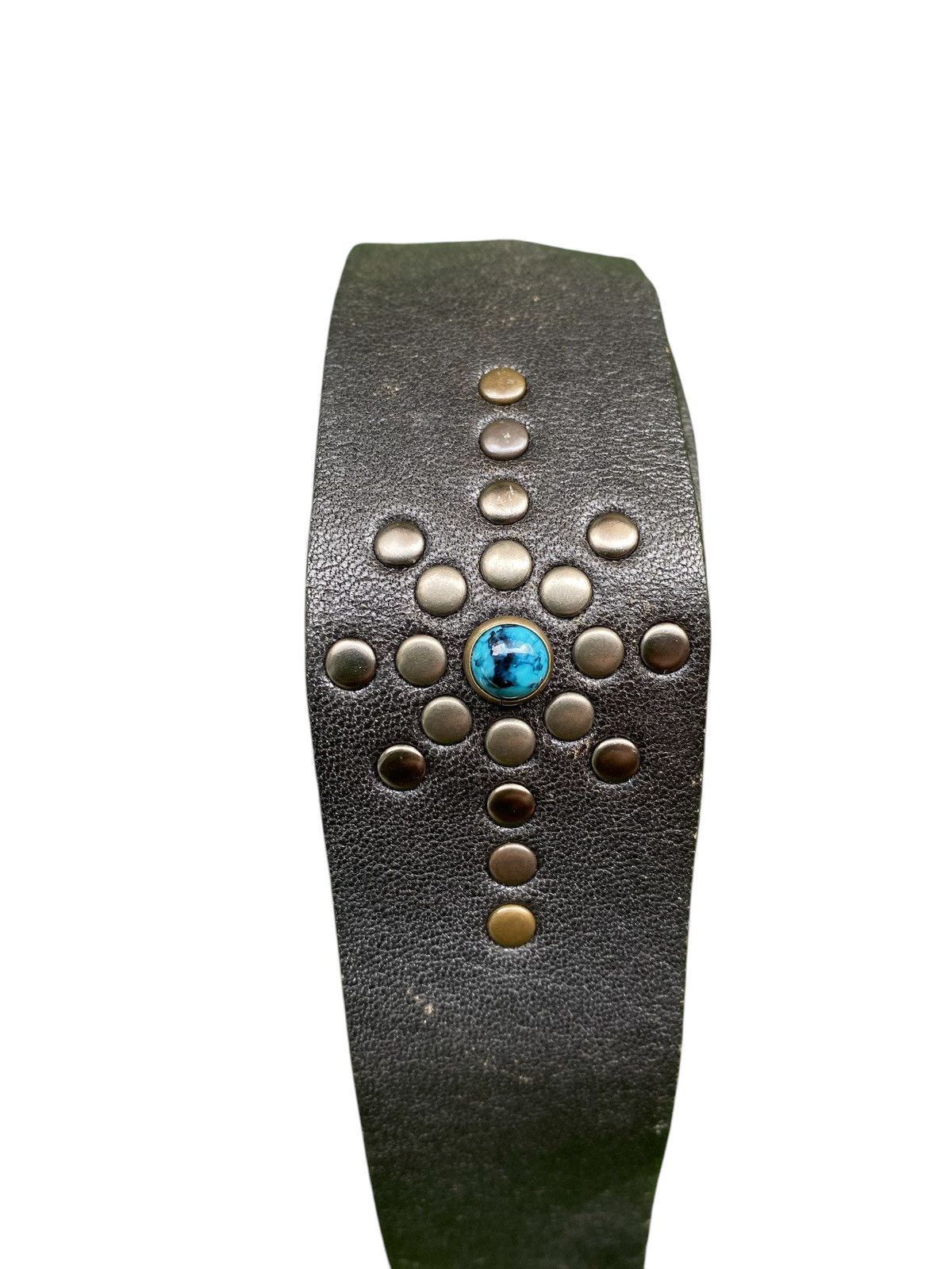 Seditionaries Vintage MADE GENUINE LEATHER PUNK ROCK Belt nice design Size ONE SIZE - 6 Thumbnail
