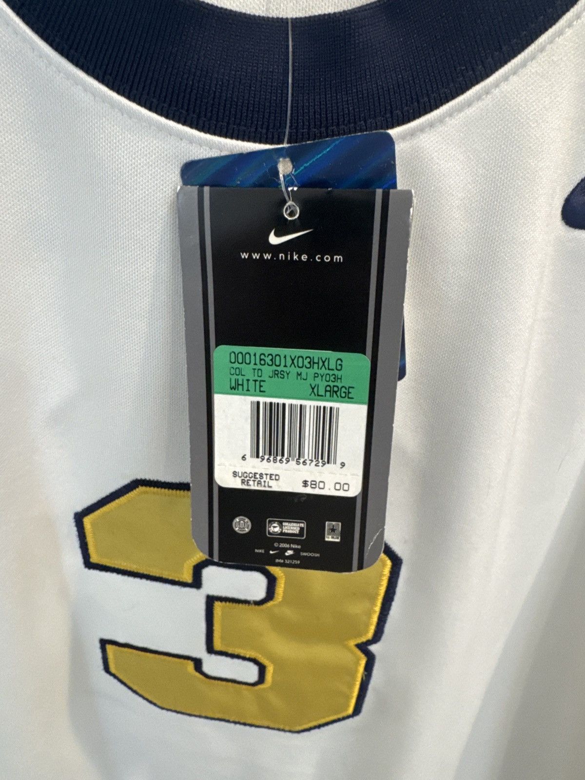 Nike Wade college jersey Size US XL / EU 56 / 4 - 9 Thumbnail