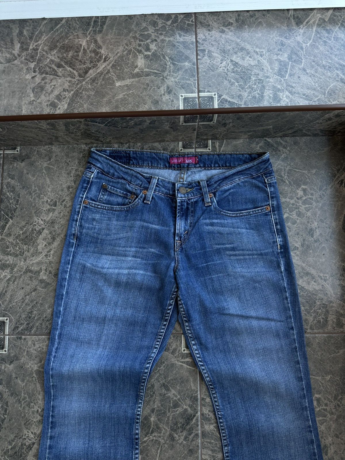 Levi's Vintage Levi’s 518 Low Rise Bootcut Woman Jeans Sz M Size 30" / US 8 / IT 44 - 7 Thumbnail