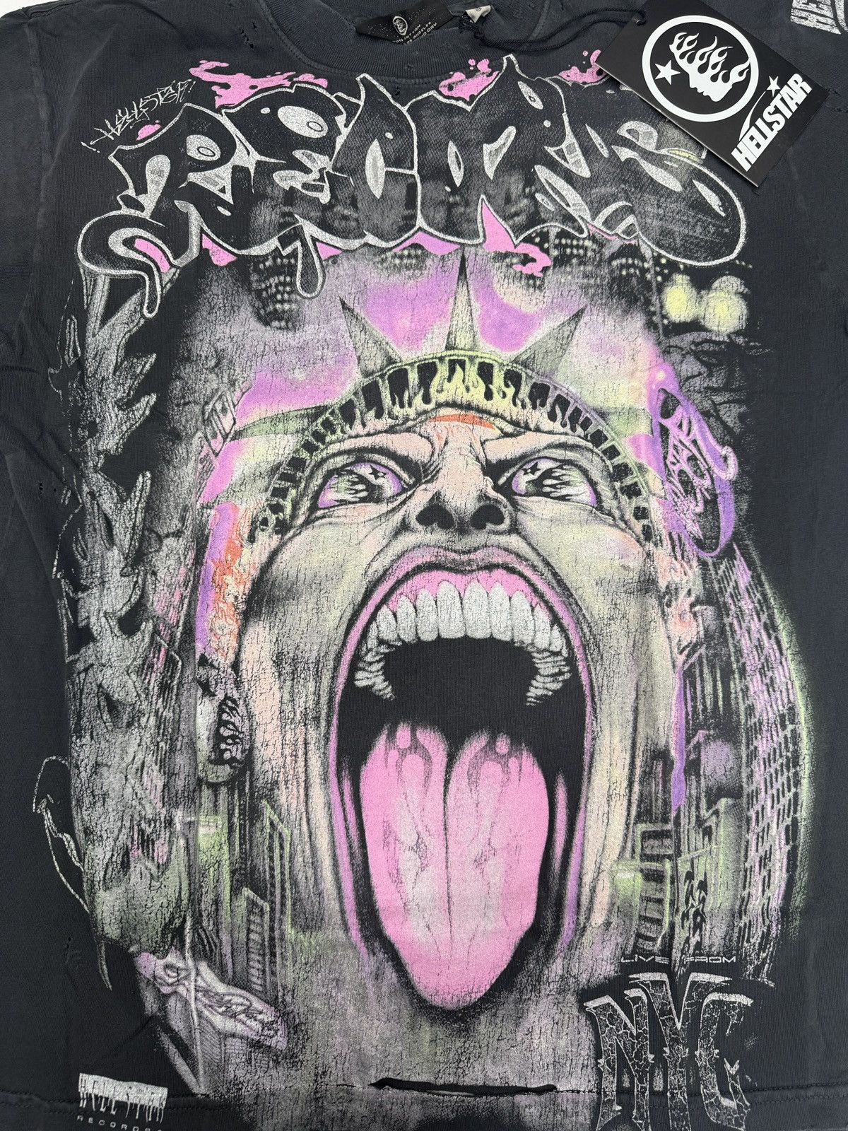 HELLSTAR Hellstar Liberty T-shirt Size US XS / EU 42 / 0 - 2 Thumbnail