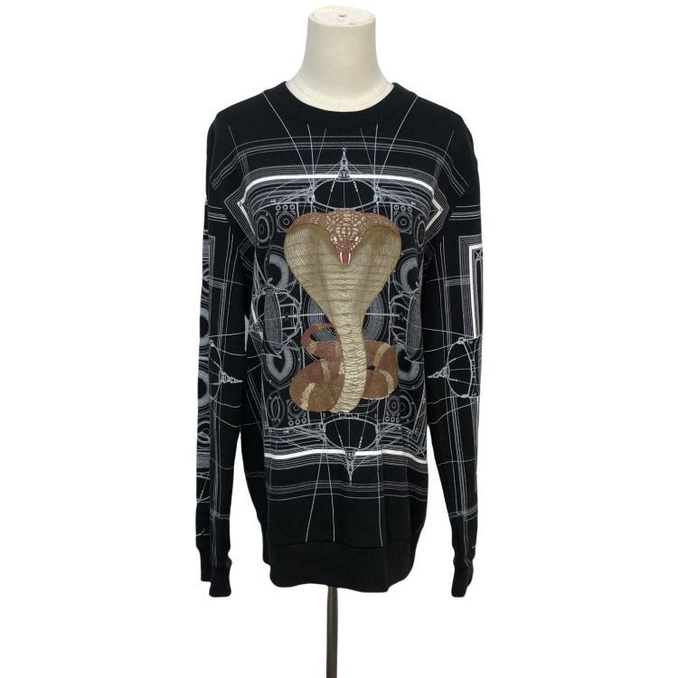Givenchy Givenchy Cobra Graphic Sweatshirt Size S Size US S / EU 44-46 / 1 - 1 Thumbnail