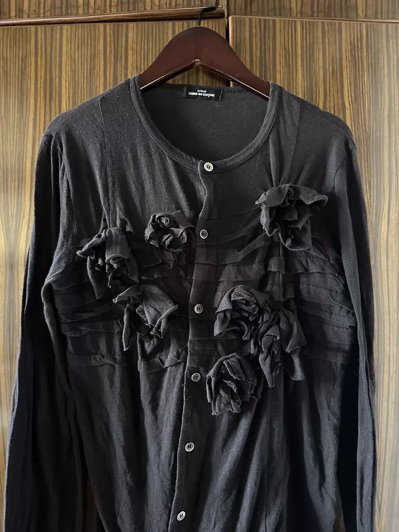Comme des Garcons Comme Des Garcons Flower cardigan 2504-Nextarrow Size M / US 6-8 / IT 42-44 - 2 Thumbnail
