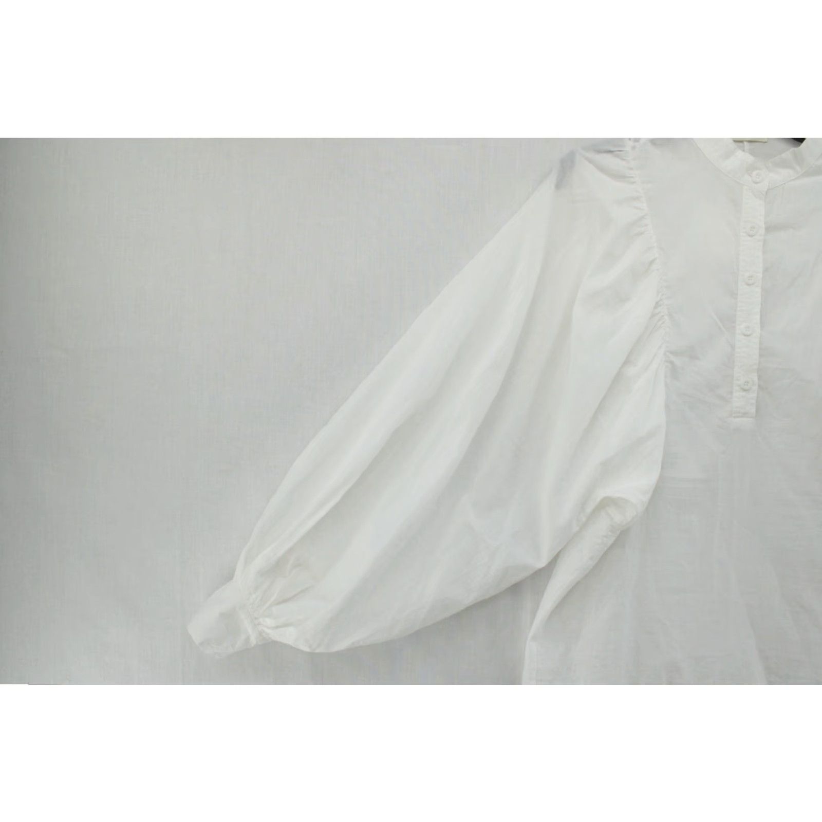 Vintage Vita Grace Eve Blouse Womens M/L White Puff Sleeve Pullover Tunic Boho Statement Shirt Women M/L White Puff Sleeve Tunic Boho Statement Piece Size M / US 6-8 / IT 42-44 - 3 Thumbnail