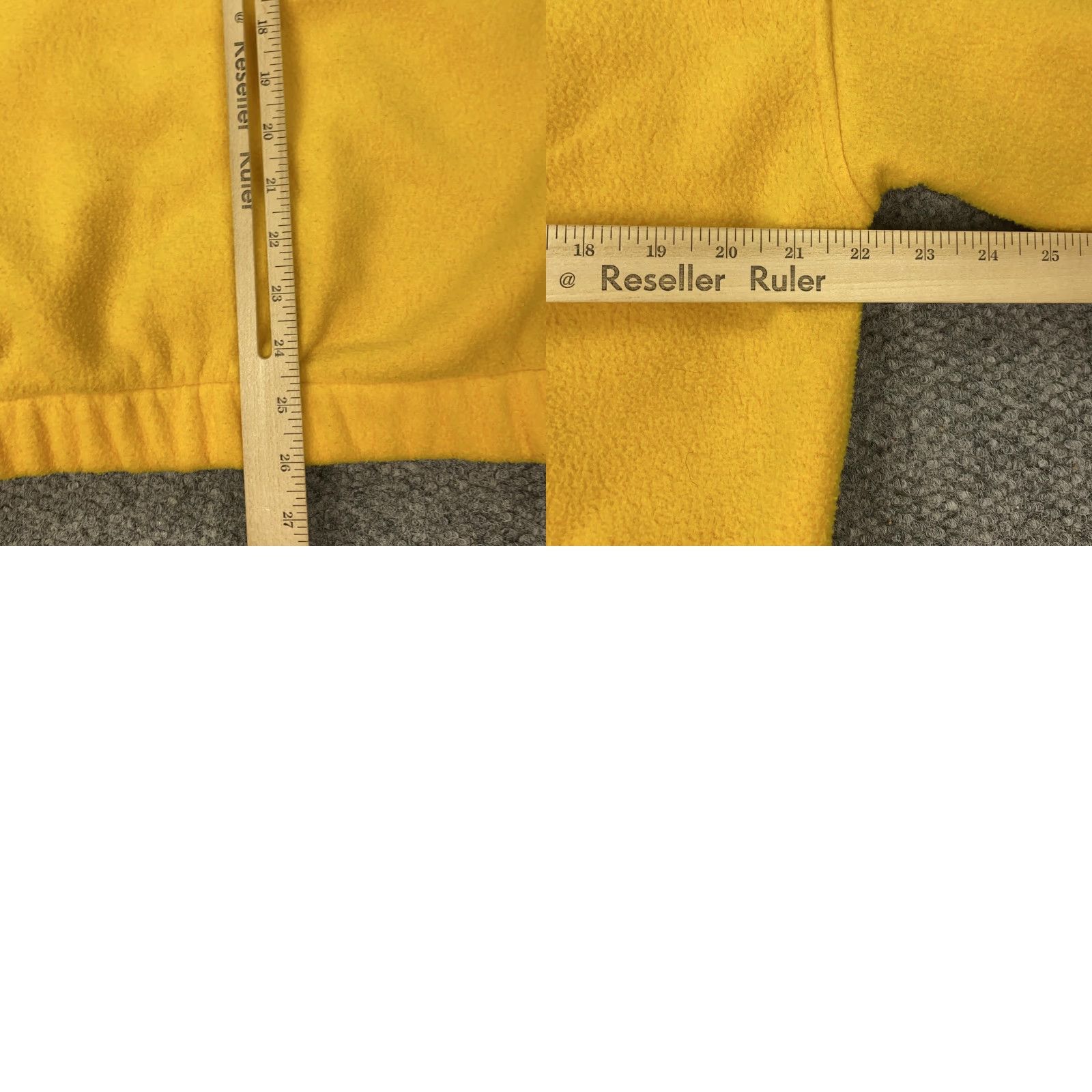 Gap VINTAGE GAP Jacket Mens Medium Yellow Arctic Light Fleece Full Zip Retro 90s Outdoor Size US M / EU 48-50 / 2 - 8 Thumbnail