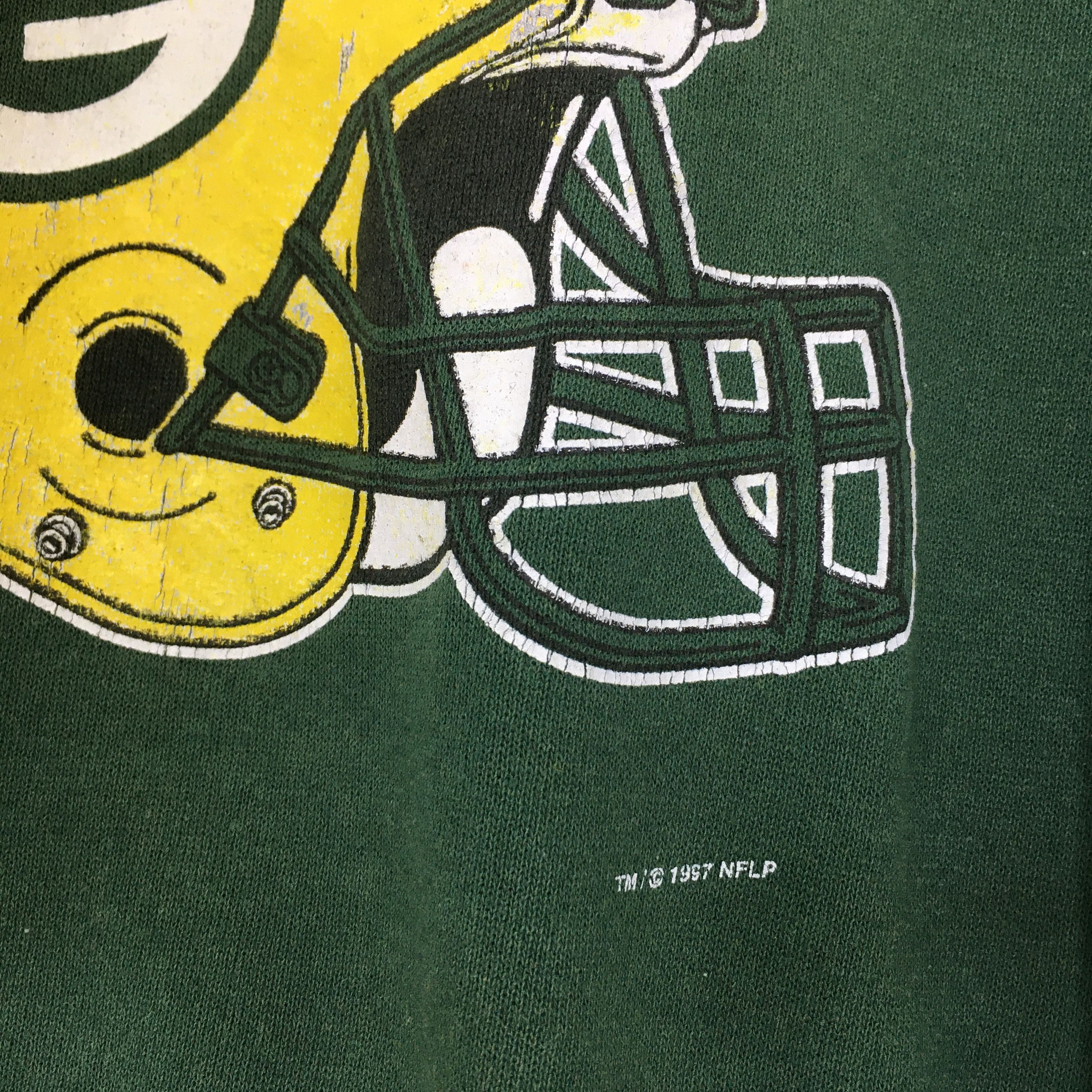 Jerzees × NFL × Vintage Vintage 90s Green Bay Packers NFL Sweatshirts Medium Size US M / EU 48-50 / 2 - 4 Thumbnail