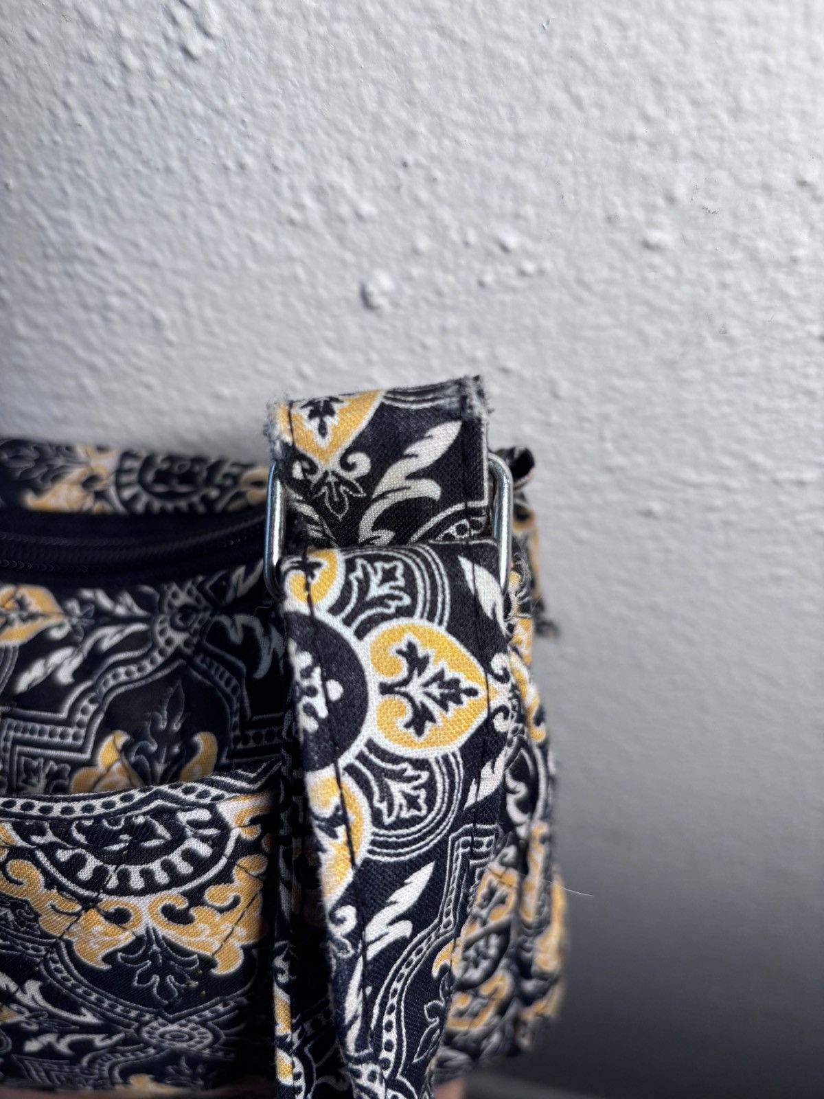 Vintage Quilted Printed Crossbody Bag Size ONE SIZE - 8 Thumbnail