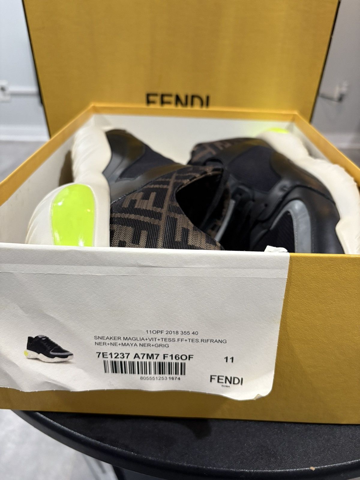 Fendi Fendi sneakers Size US 11 / EU 44 - 9 Thumbnail