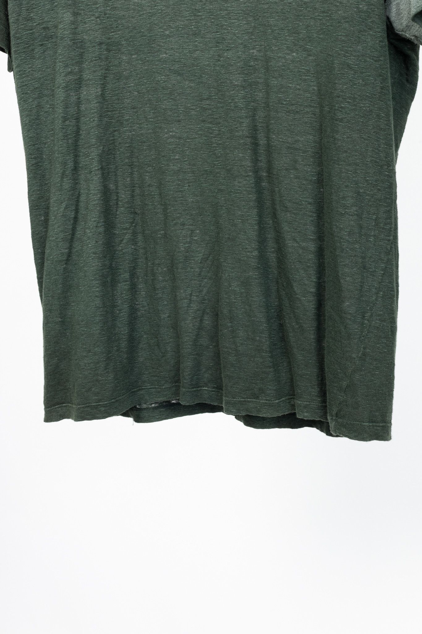 Avant Toi Avant Toi Overprint Green Linen Gradient T-Shirt Size US XL / EU 56 / 4 - 6 Thumbnail