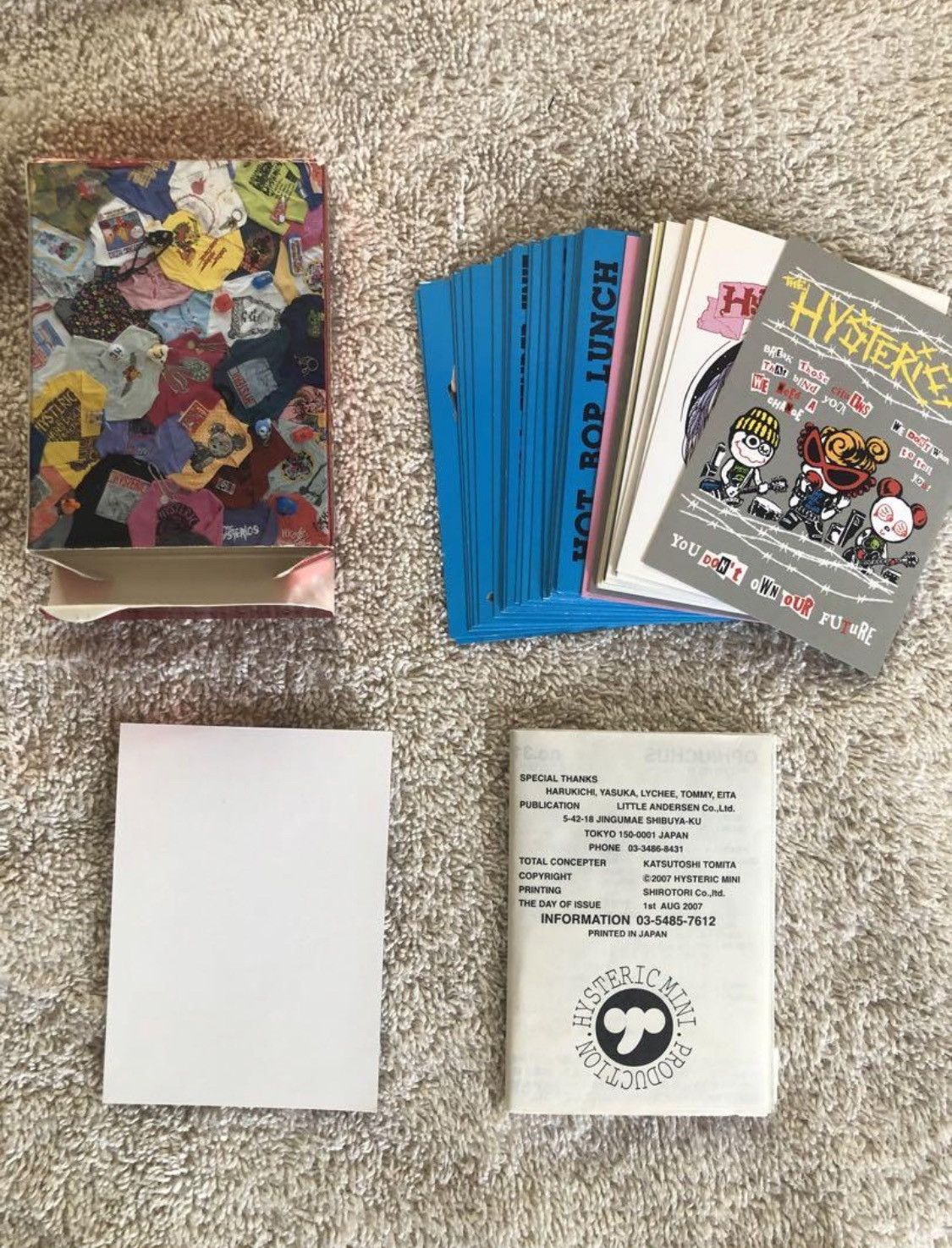 Hysteric Glamour Special Limited Edition Hysteric Mini Cards Size ONE SIZE - 7 Thumbnail