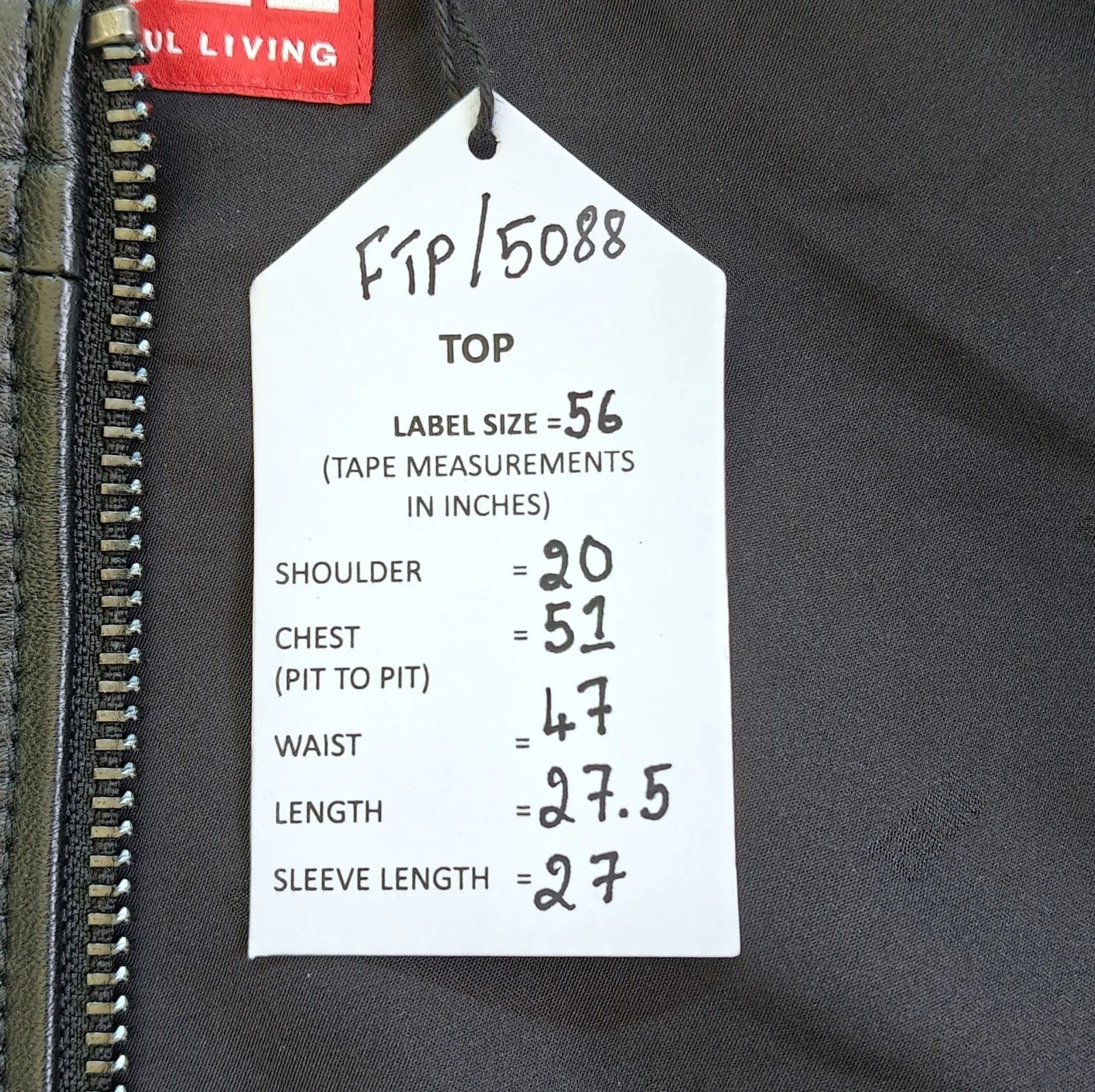 Diesel Diesel logo-embossed leather jacket FTP 5088 Size US XL / EU 56 / 4 - 3 Thumbnail