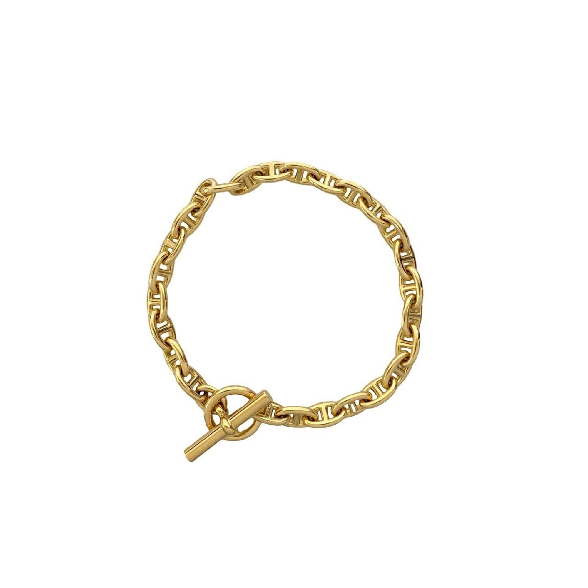 Hermes HERMES Chaine d'Ancre TPM 26-link 18K gold chain bracelet 47904 Size ONE SIZE - 1 Thumbnail