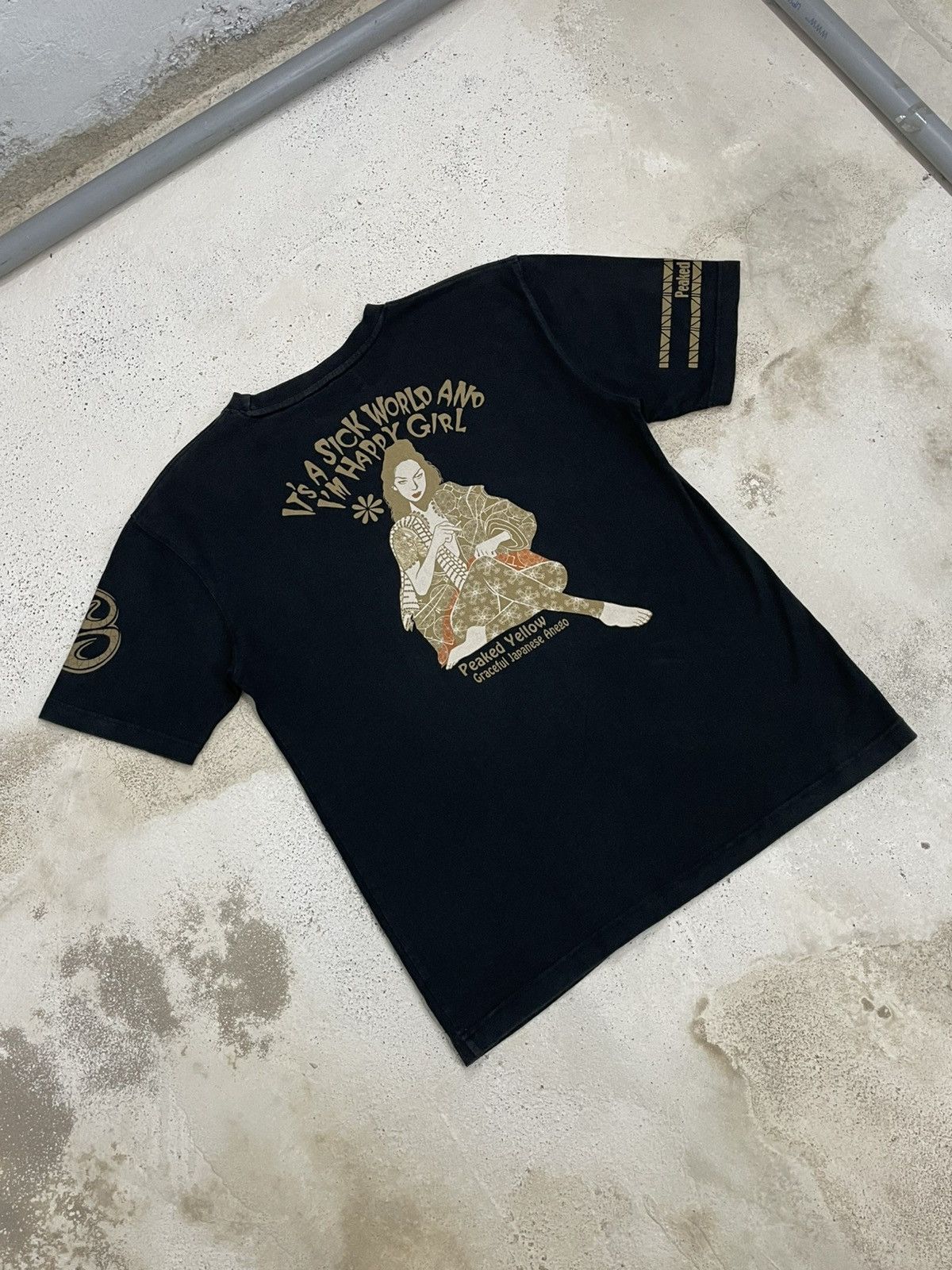 Hysteric Glamour × Japanese Brand Peaked Yellow by Ted Company Graceful Japanese Anego Size US M / EU 48-50 / 2 - 2 Thumbnail