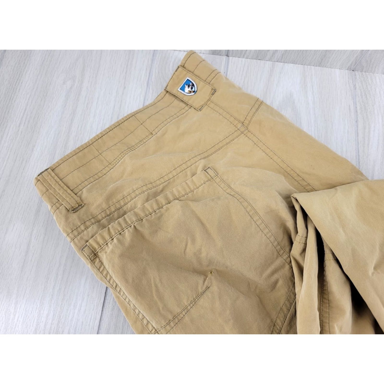 Vintage VINTAGE Distressed Kuhl Kontra Lightweight Hiking Pants 40 X 32 Tan Mens Cargo Outdoor Shoes? Size US 40 / EU 56 - 6 Thumbnail