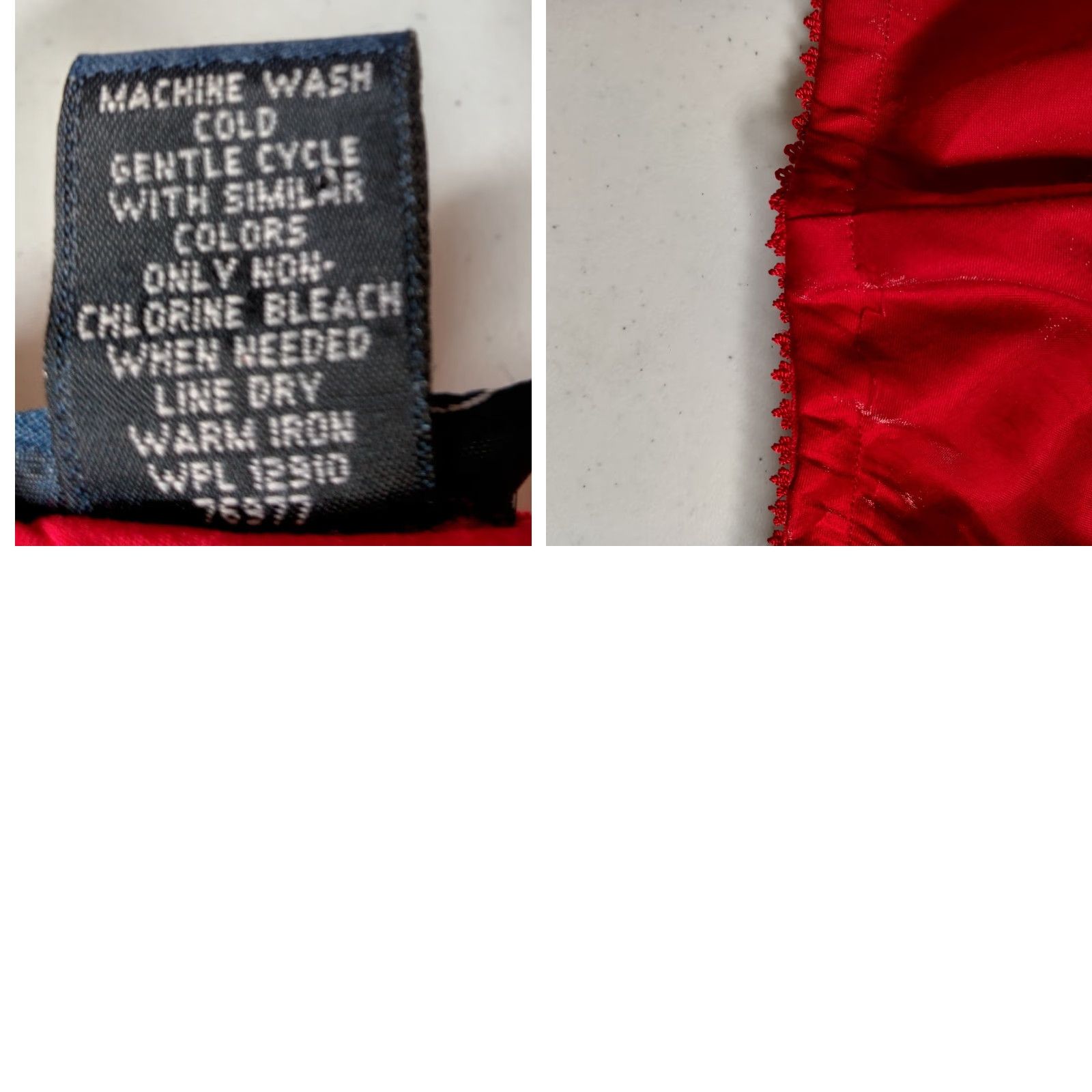 Vintage VINTAGE Venezia Skirt Long A-Line 18/20 Red Shimmer Slip Sweetheart Powered by Venezia Womens 50" hips 39" waist-to-hem Size 40" / US 18 - 9 Thumbnail