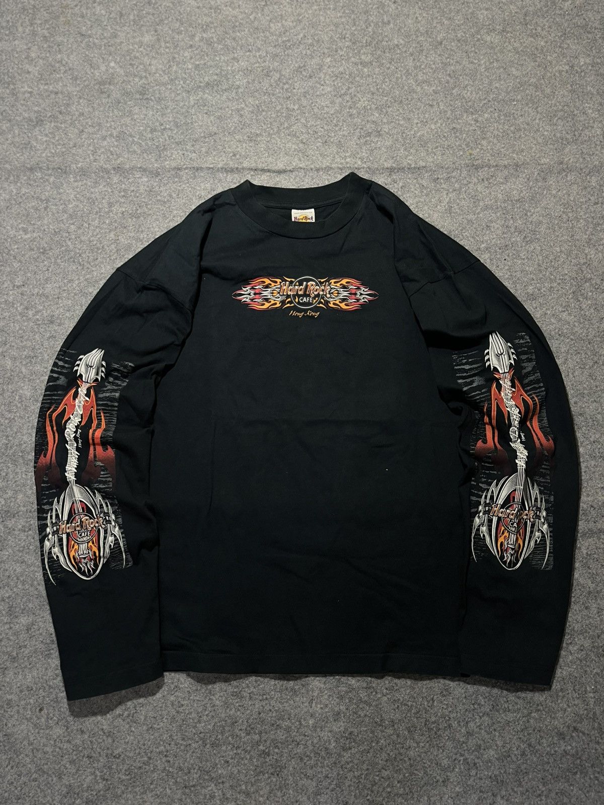 Hard Rock Cafe Crazy vintage hardrock full sleeve tee🌟 Size US S / EU 44-46 / 1 - 1 Thumbnail
