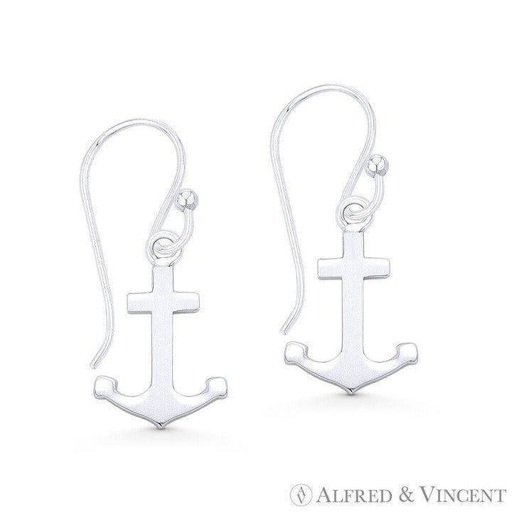 Other Ship Anchor Nautical Charm Dangling Hook Earrings Size ONE SIZE - 1 Preview