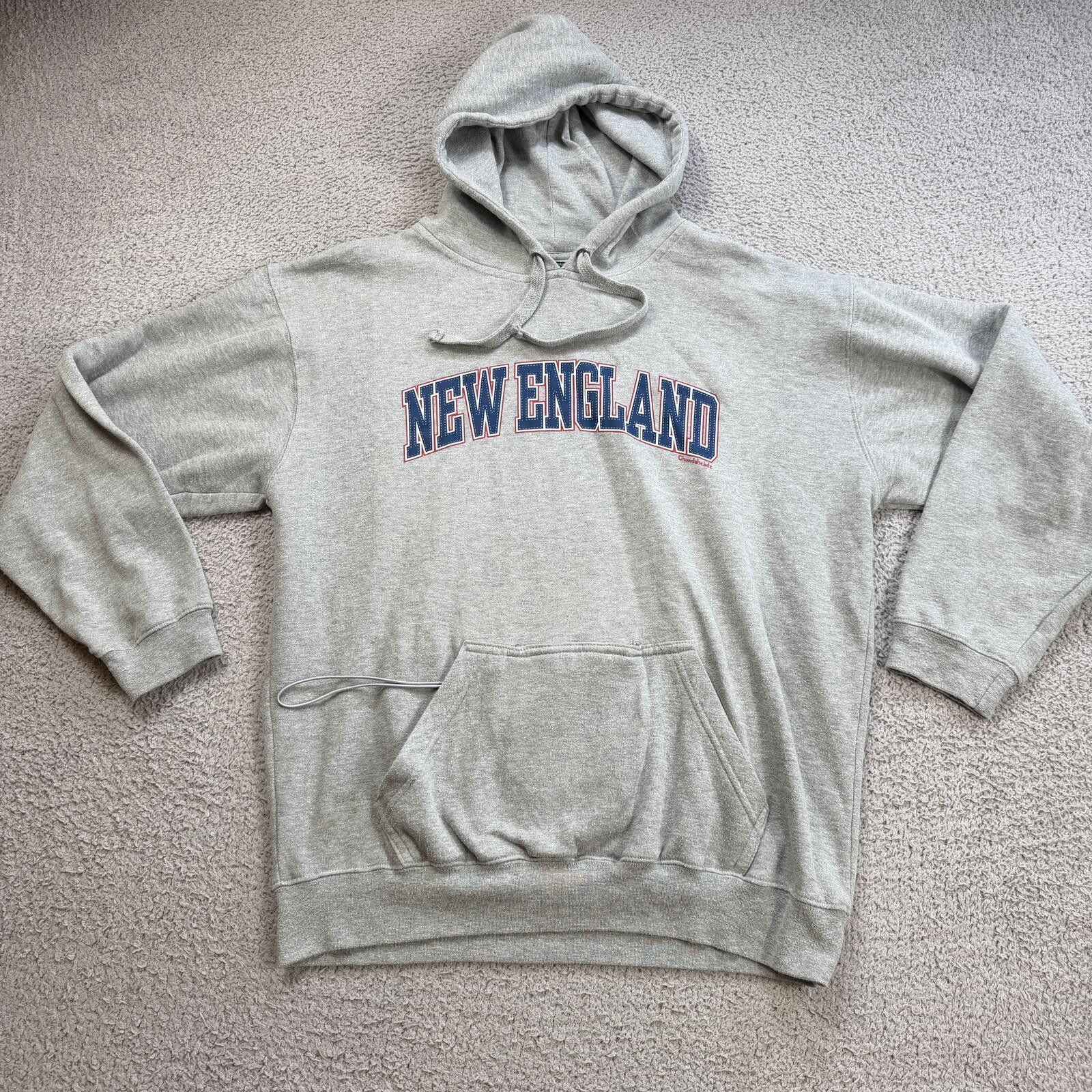 J. America J America Yuzu New England Hoodie Mens L Gray Sweatshirt Size US L / EU 52-54 / 3 - 1 Thumbnail