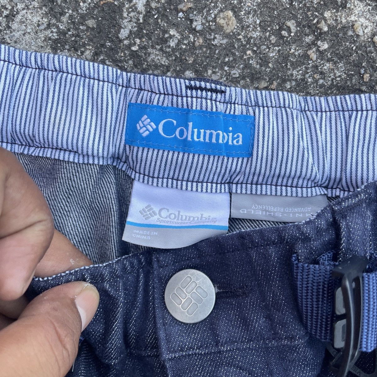 Columbia Vintage Columbia Denim Jogger Size US 33 - 5 Thumbnail