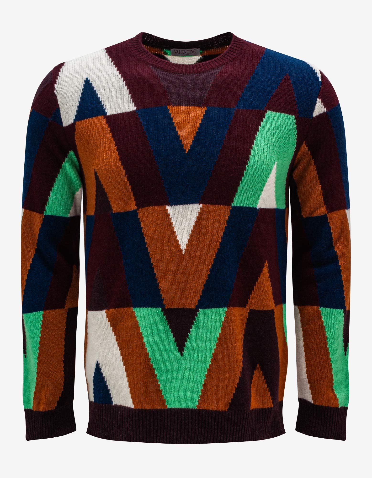 Valentino Valentino Optical Valentino Cashmere Sweater Size US L / EU 52-54 / 3 - 1 Thumbnail