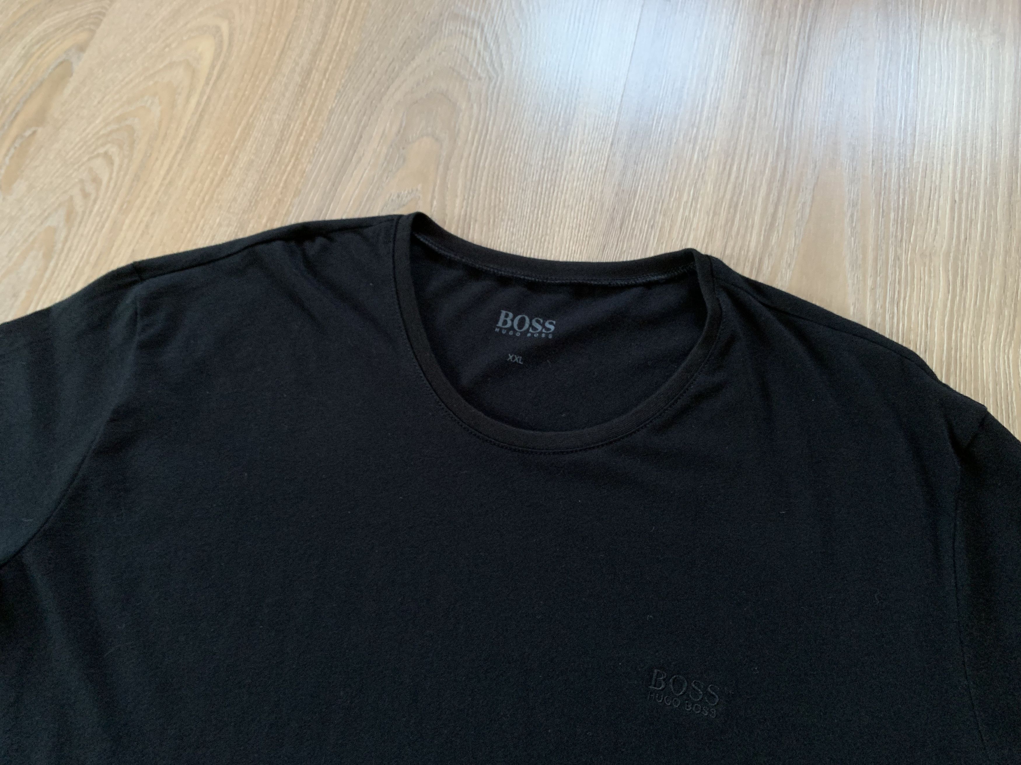 Hugo Boss Hugo Boss Black Basic Cotton T Shirt Size US XXL / EU 58 / 5 - 4 Thumbnail